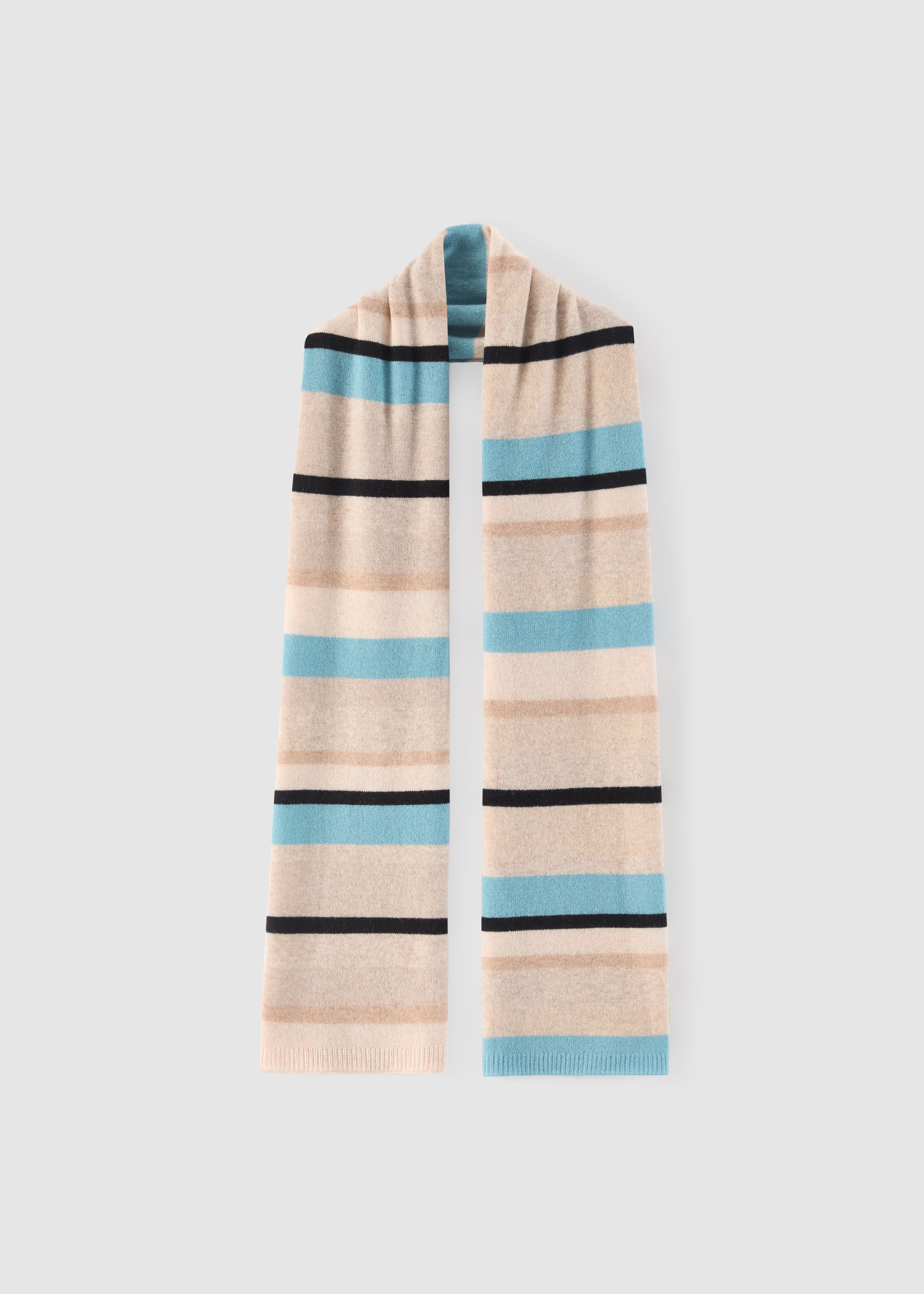 N.2147 FEATHERWEIGHT STRIPED TRAVEL WRAP