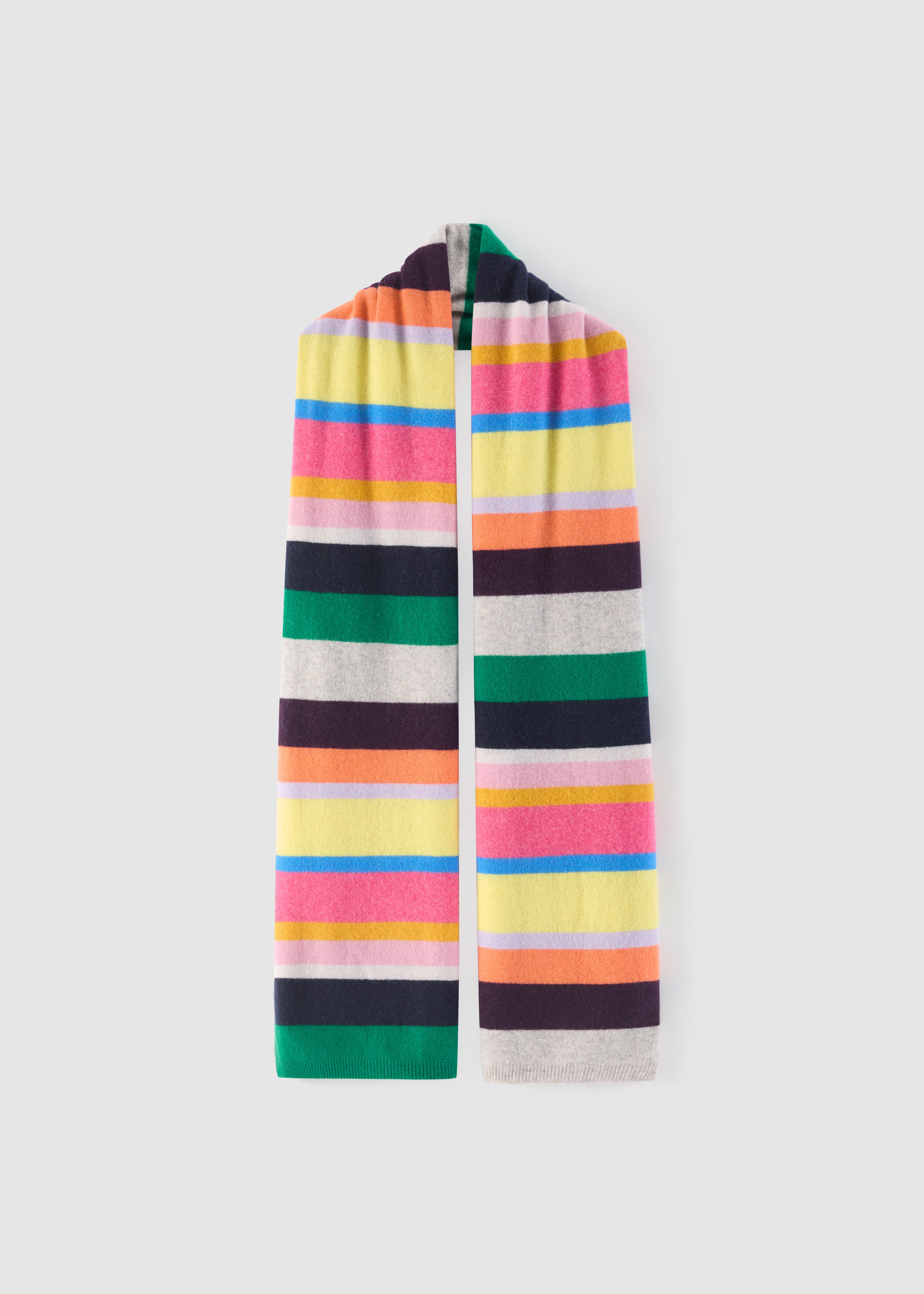 N.2147 FEATHERWEIGHT STRIPED TRAVEL WRAP