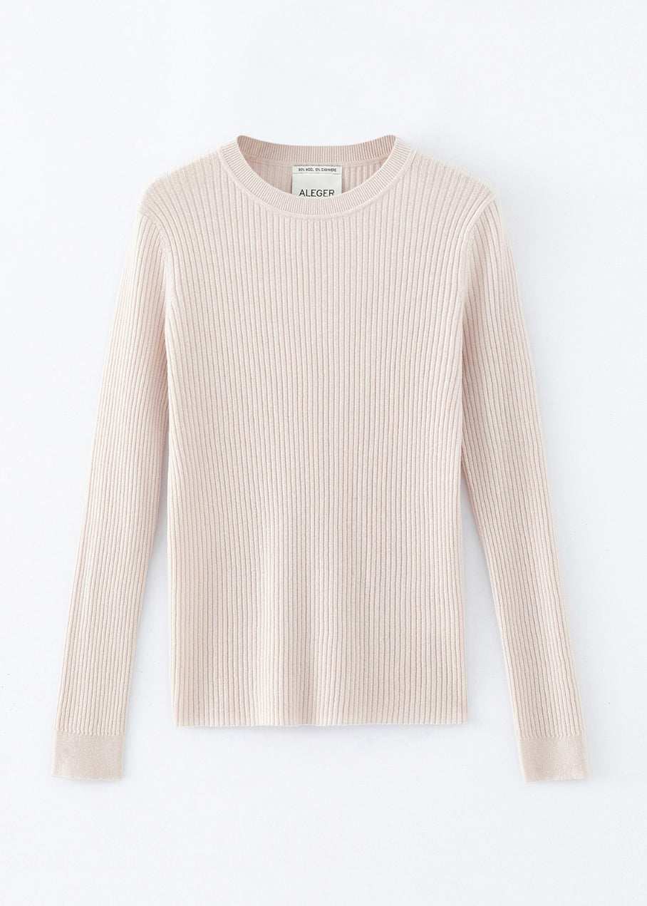 N.31 NEW SKINNY RIB CREW