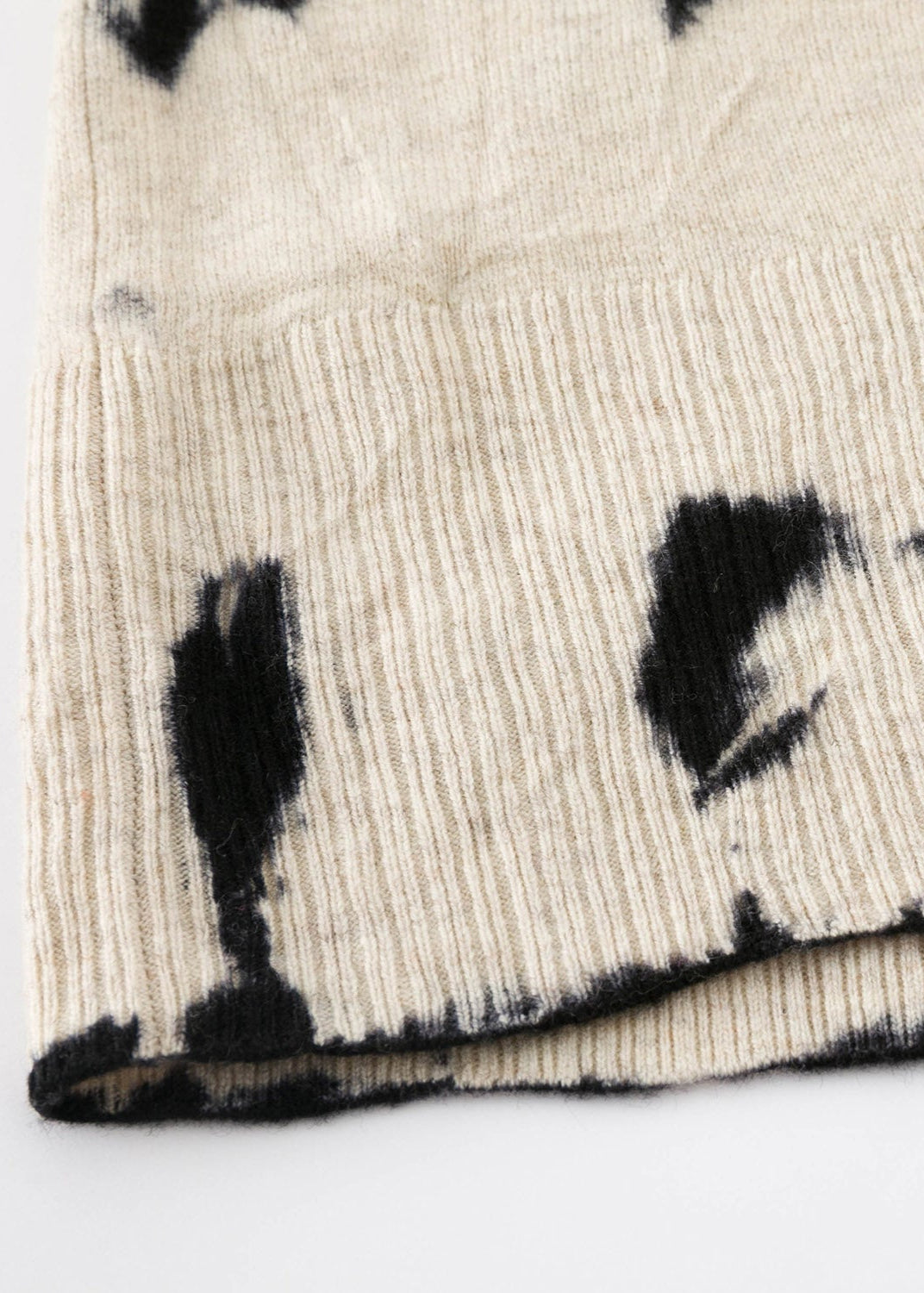 N.20 T-SHIRT À CAPUCHE OVERSIZE EN MÉLANGE DE CACHEMIRE - GUERNICA TIE DYE