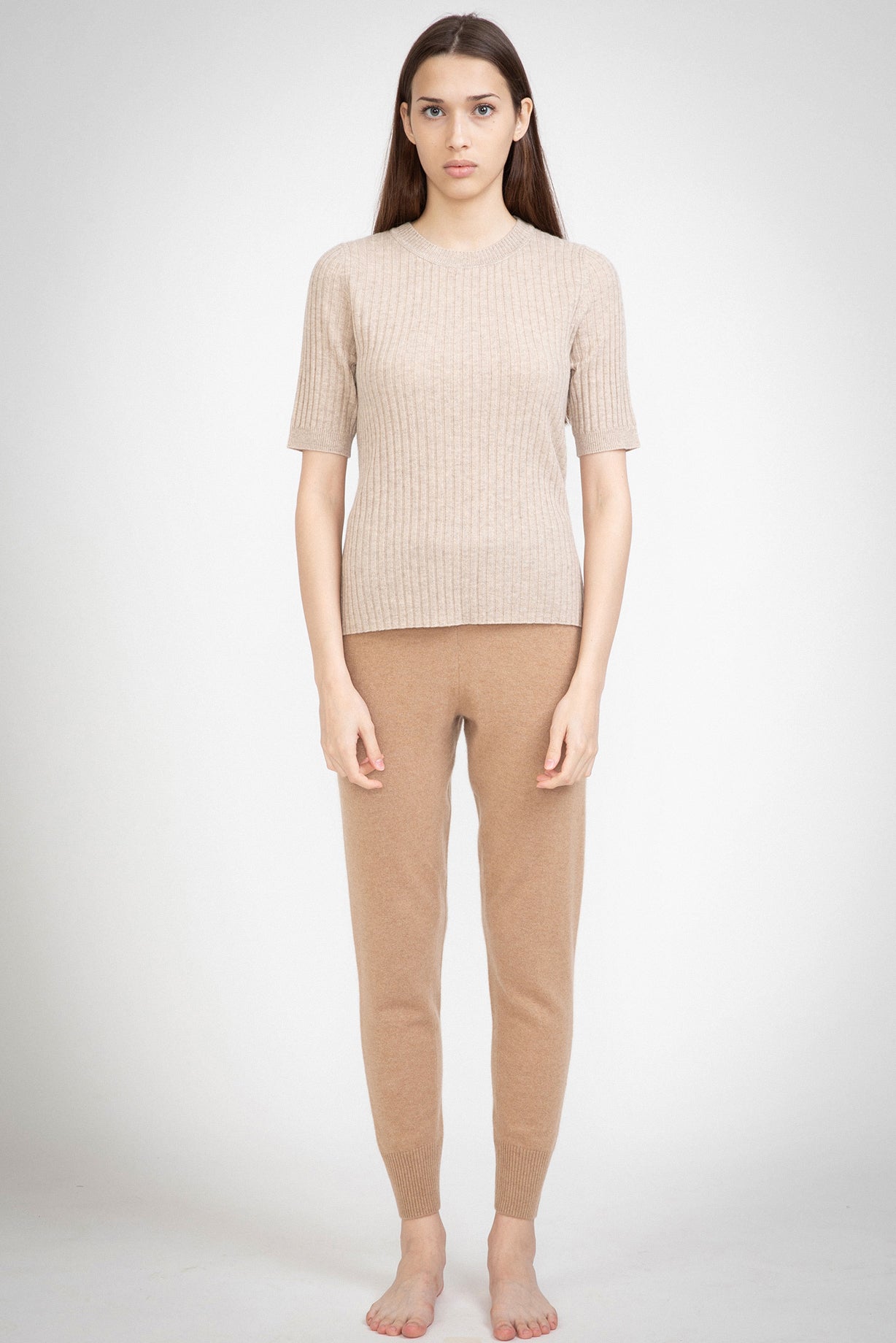 N.48 CASHMERE SHORT SLEEVE - Only XS,L Left