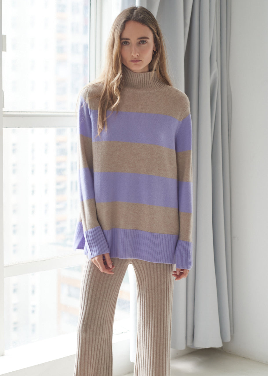 N.06 CHUNKY STRIPE POLO - Only XS,L Left