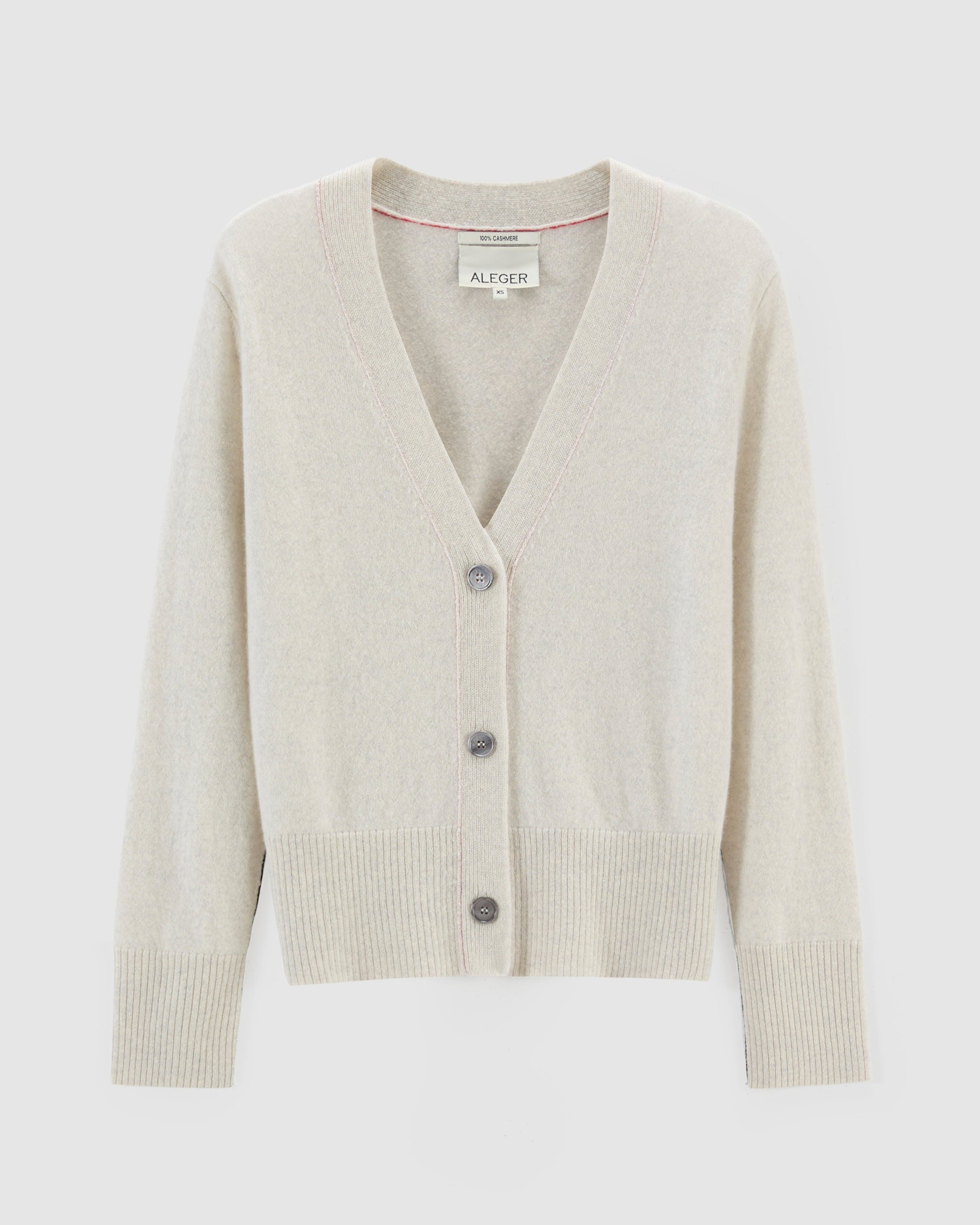 145 CASHMERE SEAM DETAIL CARDI