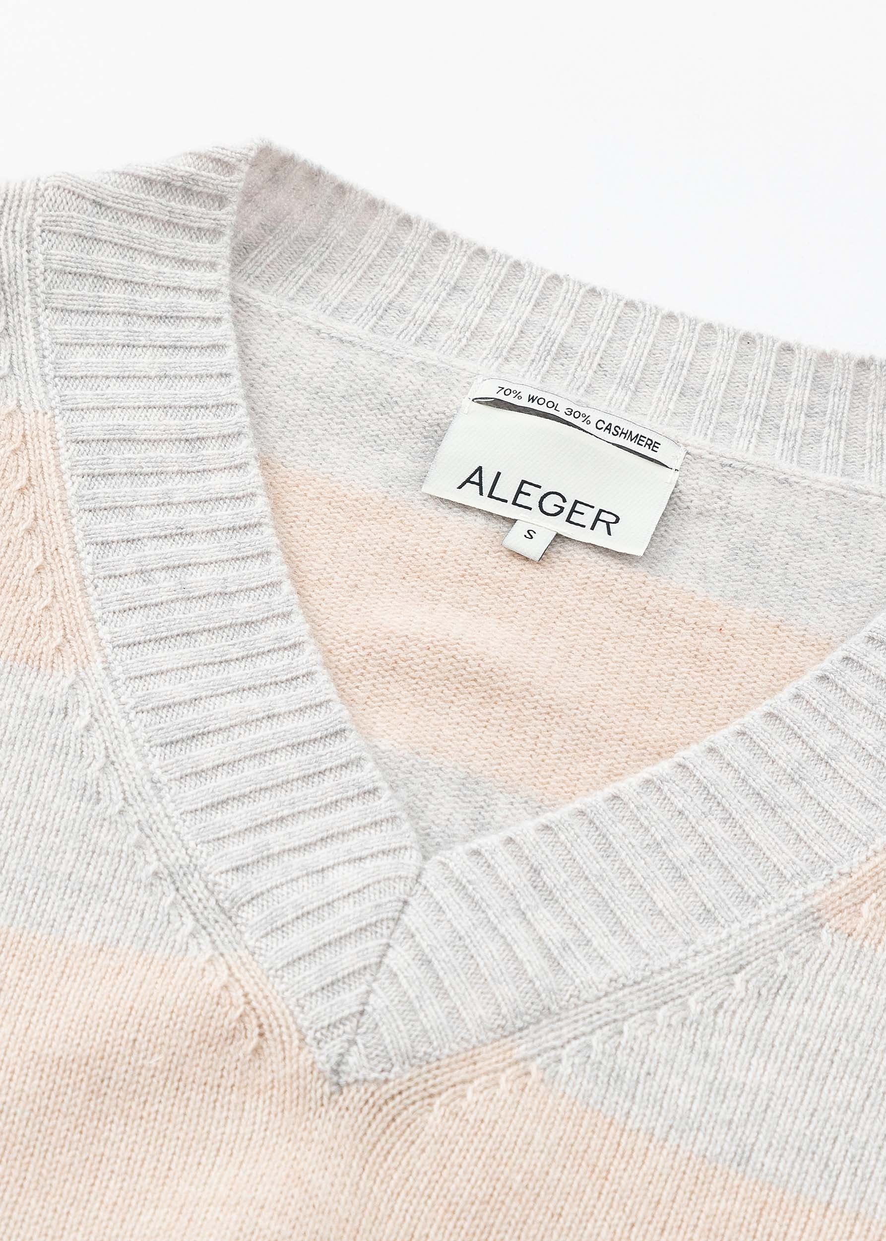 N.104 WIDE STRIPE DEEP V NECK - Only XS,S Left