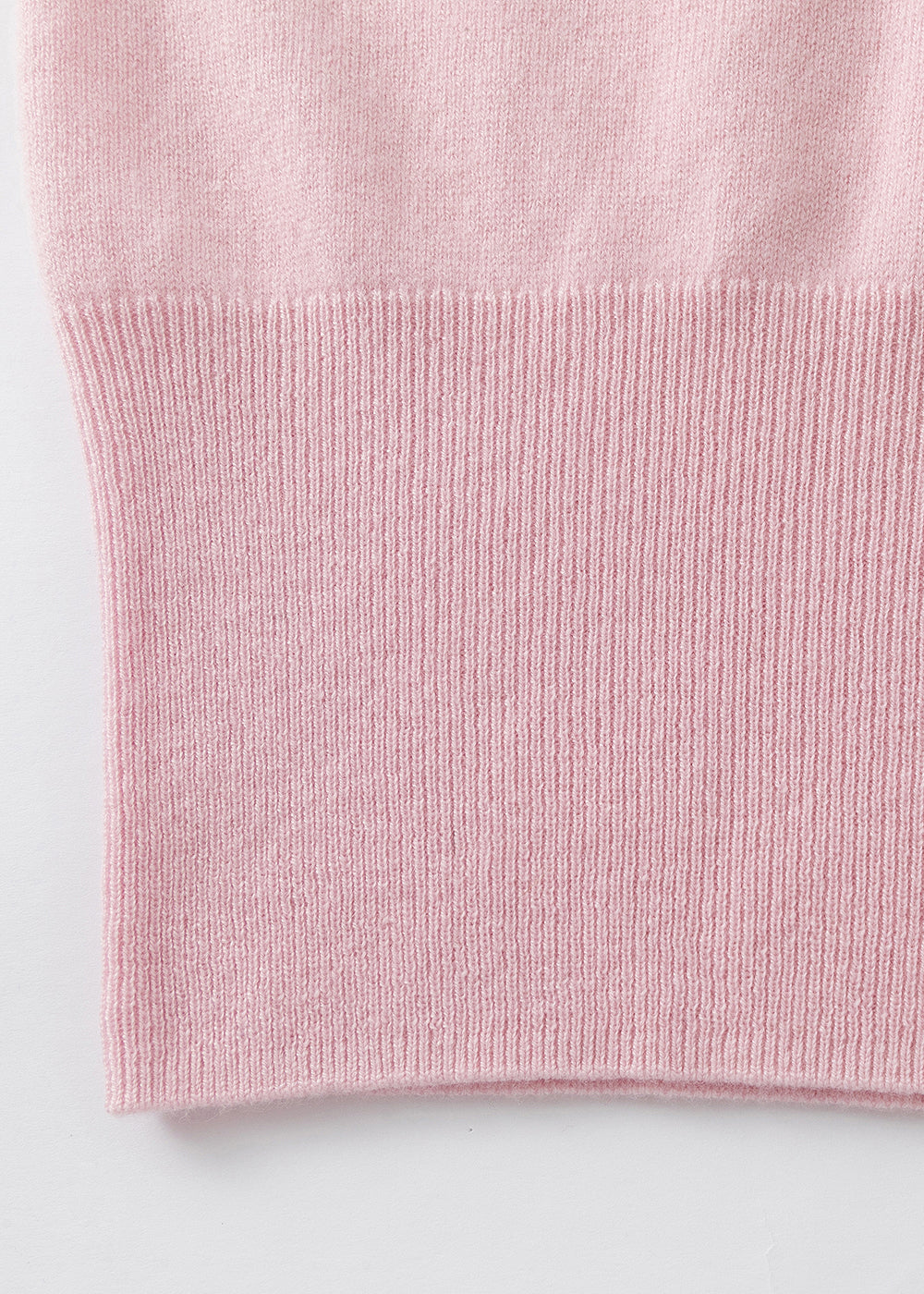 N.2180 CASHMERE CLASSIC TANK: PEARL PINK