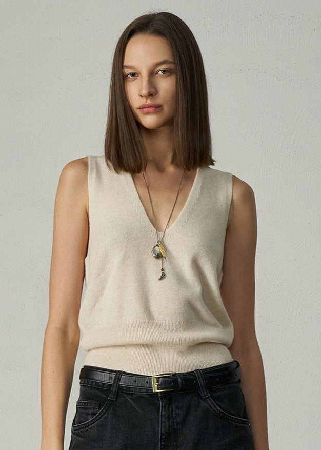 N.2180 CASHMERE CLASSIC TANK