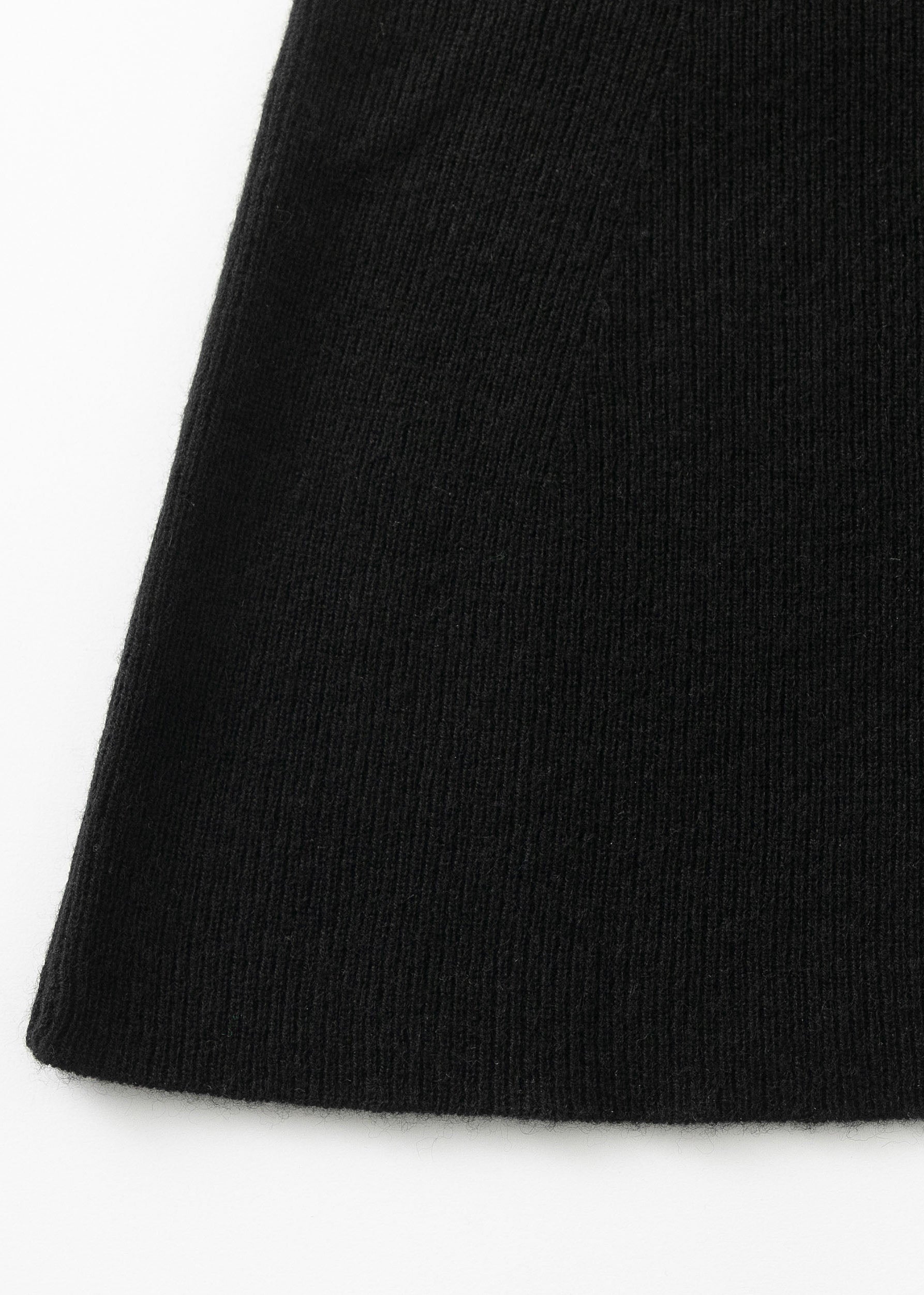 N.28 RIBBED SLIP SKIRT - Only L Left