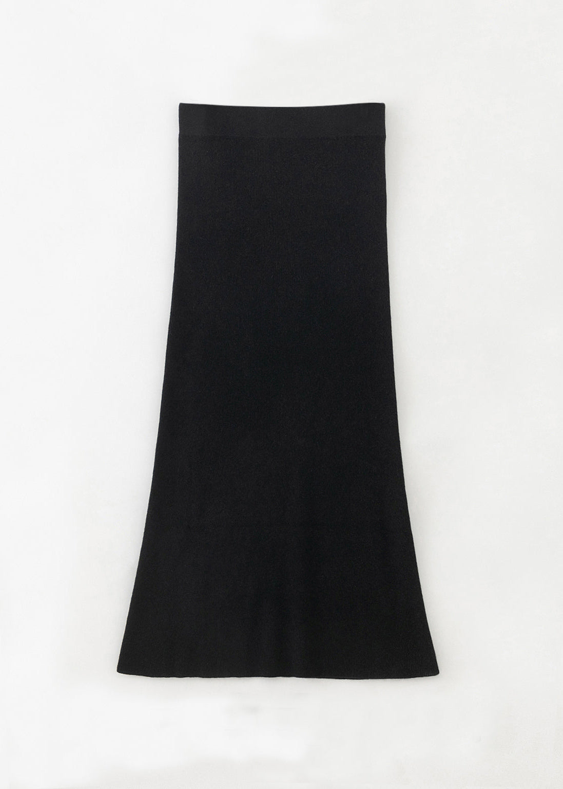 N.28 RIBBED SLIP SKIRT - Only L Left