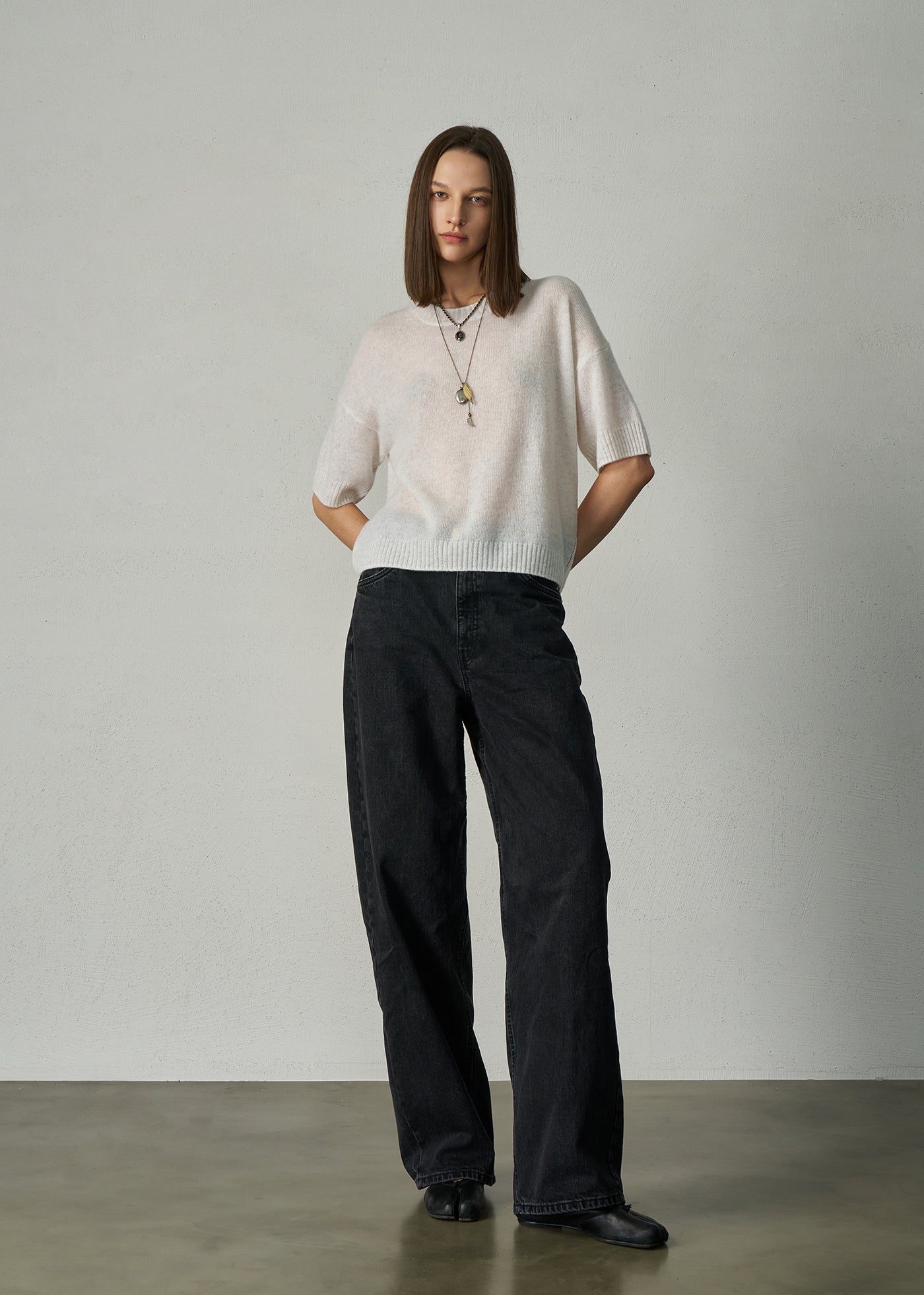 273 CASHMERE FEATHERWEIGHT TOP TRY
