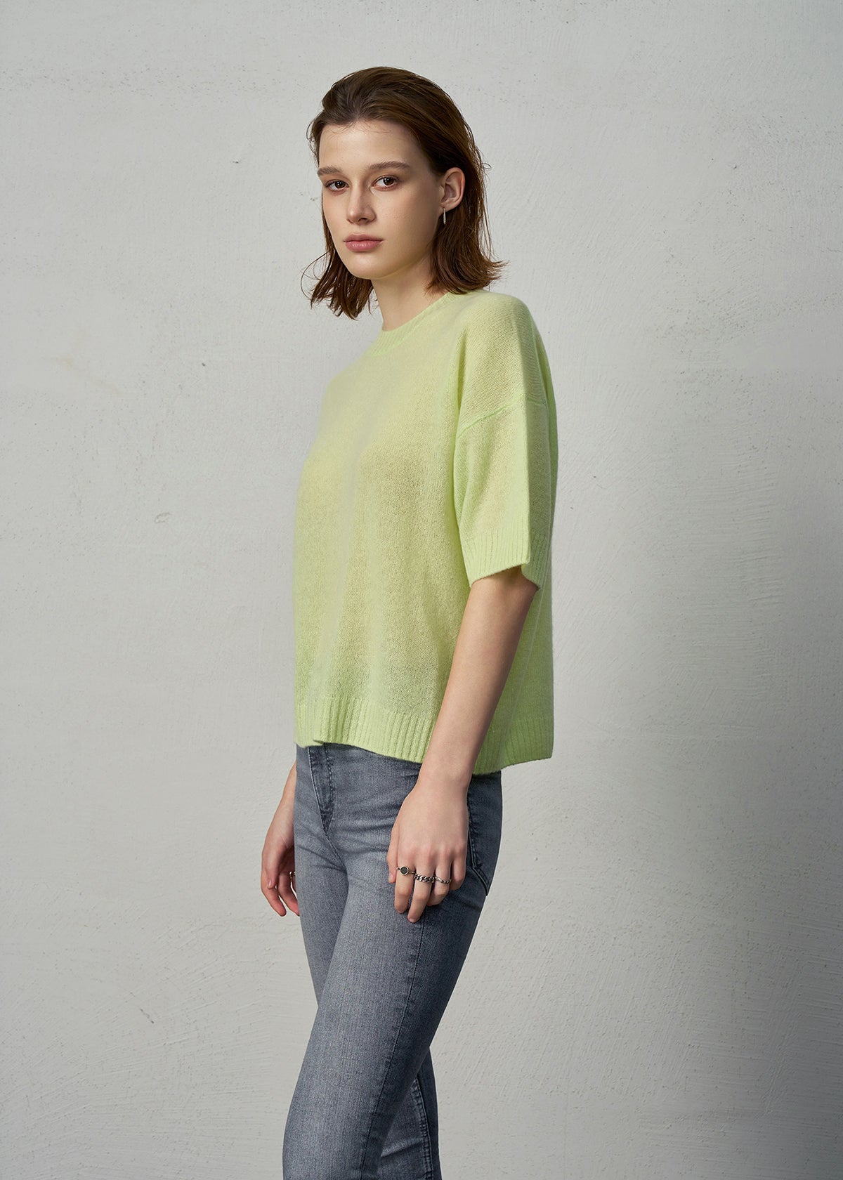 N.2273 CASHMERE FEATHERWEIGHT TOP