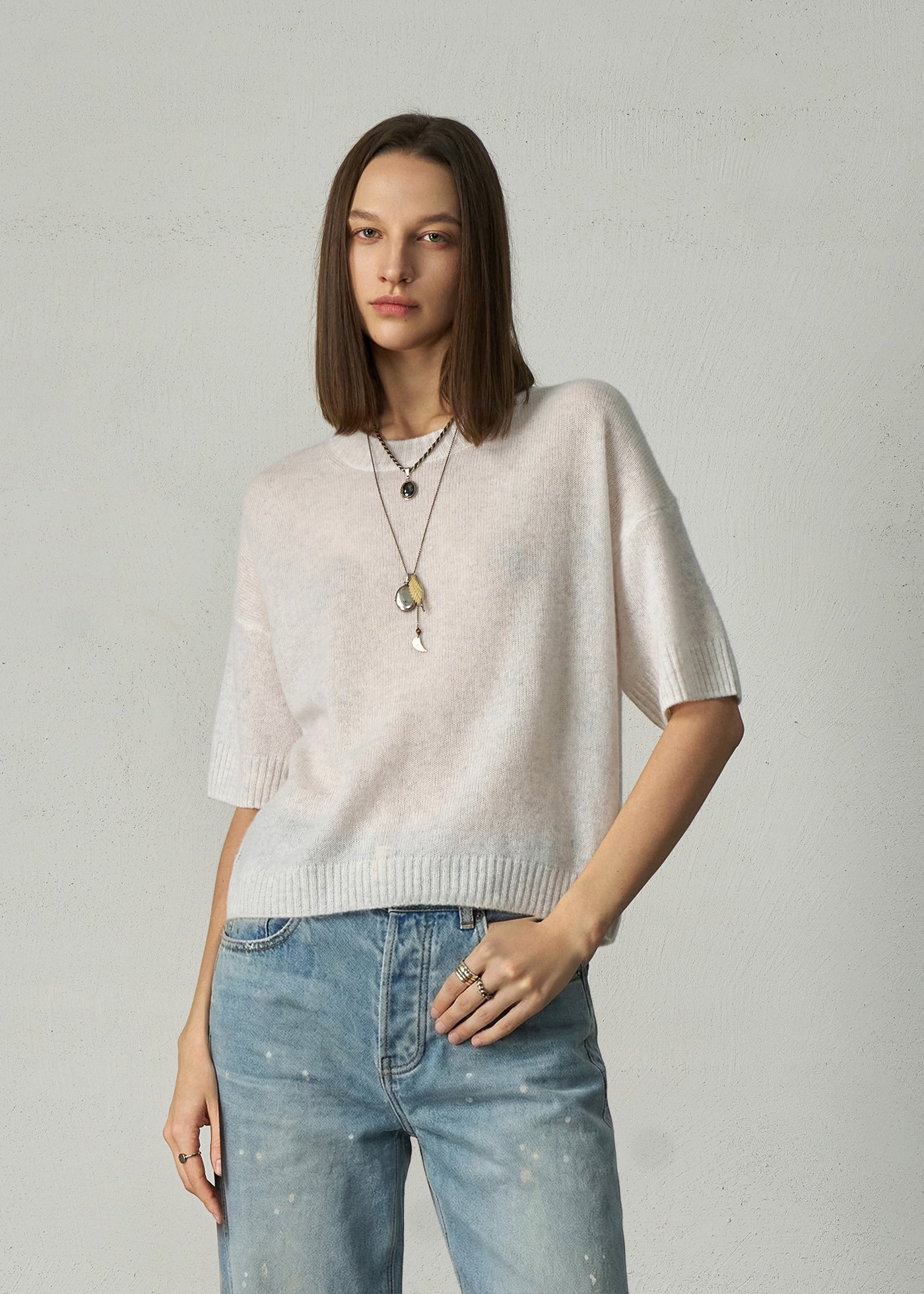 273 CASHMERE FEATHERWEIGHT TOP TRY