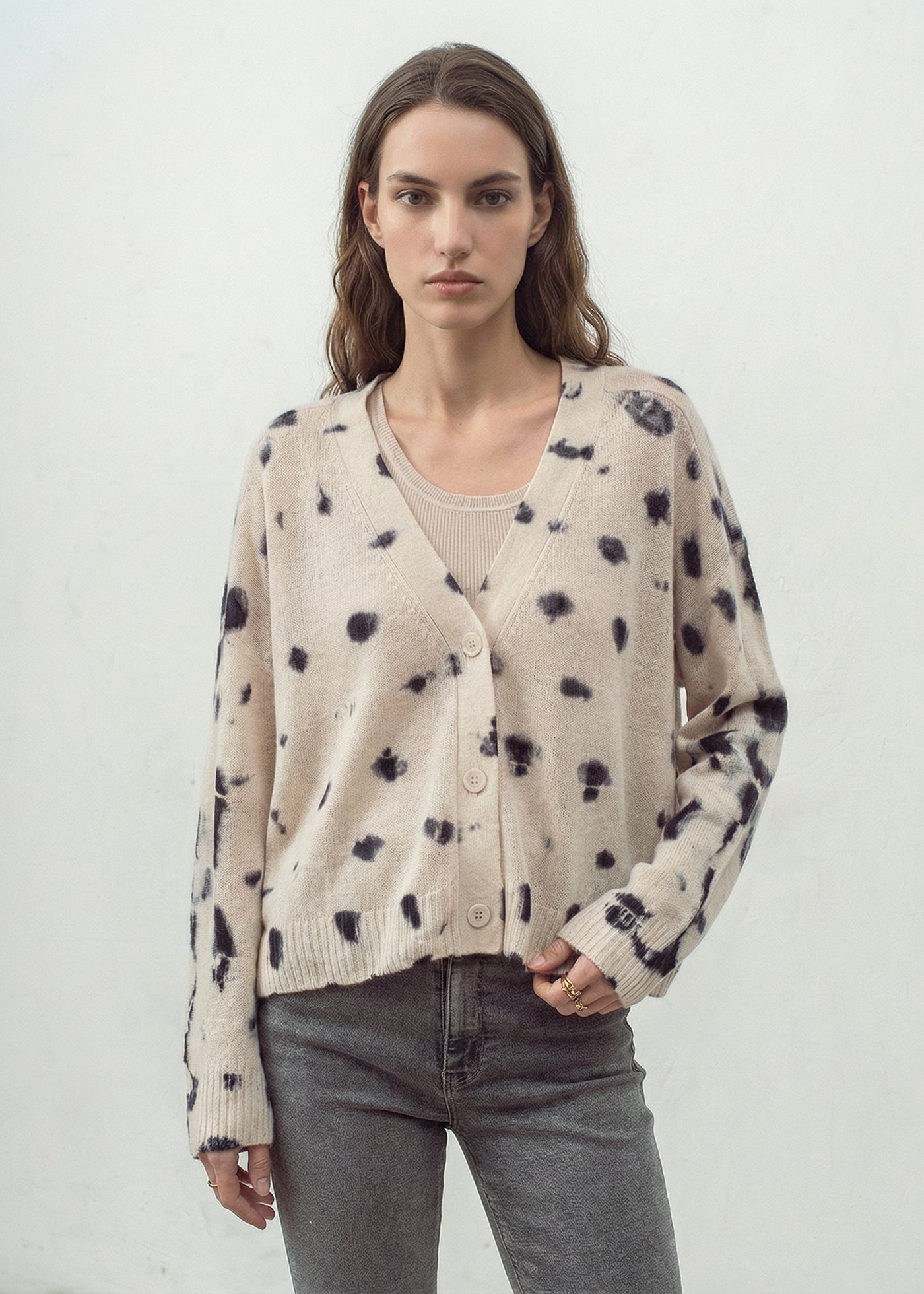 N.275 CASHMERE FEATHER WEIGHT CARDI