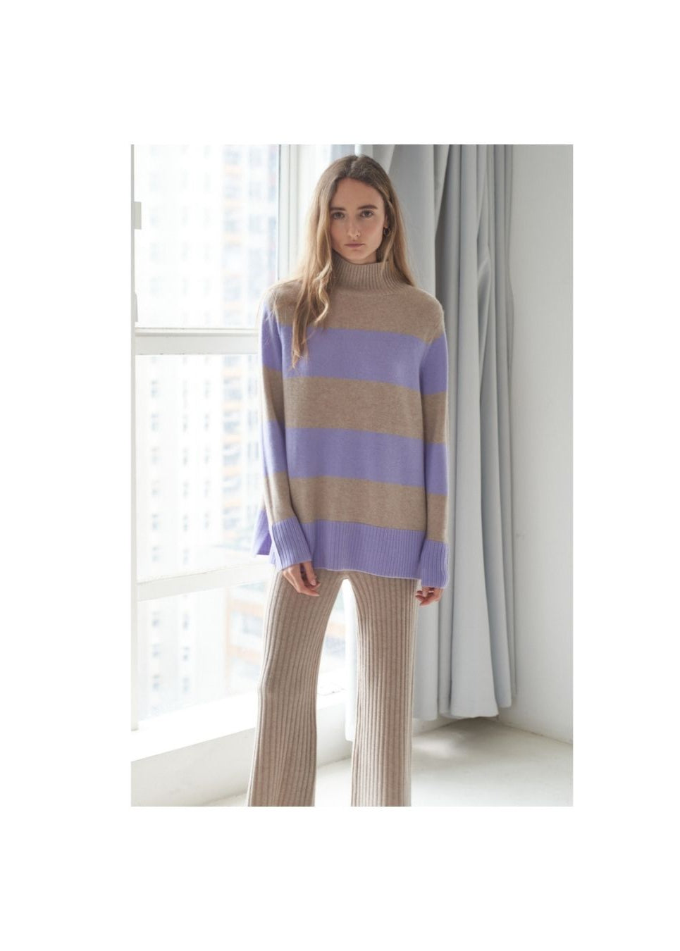 N.06 CHUNKY STRIPE POLO - Only XS,L Left