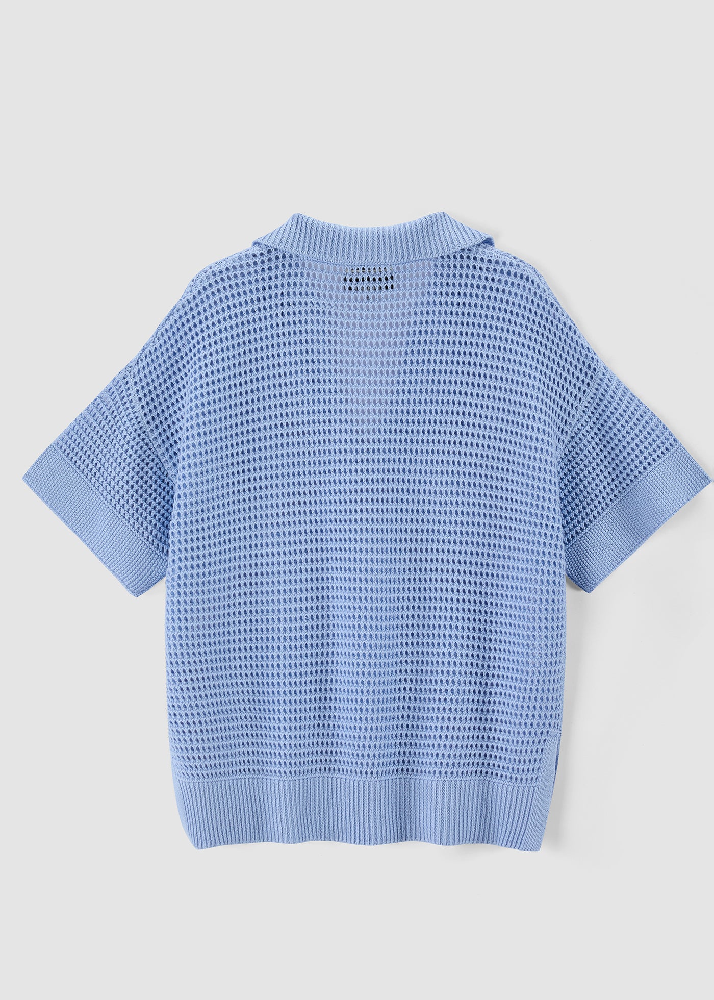N.2305 OPEN STITCH POLO: SURF