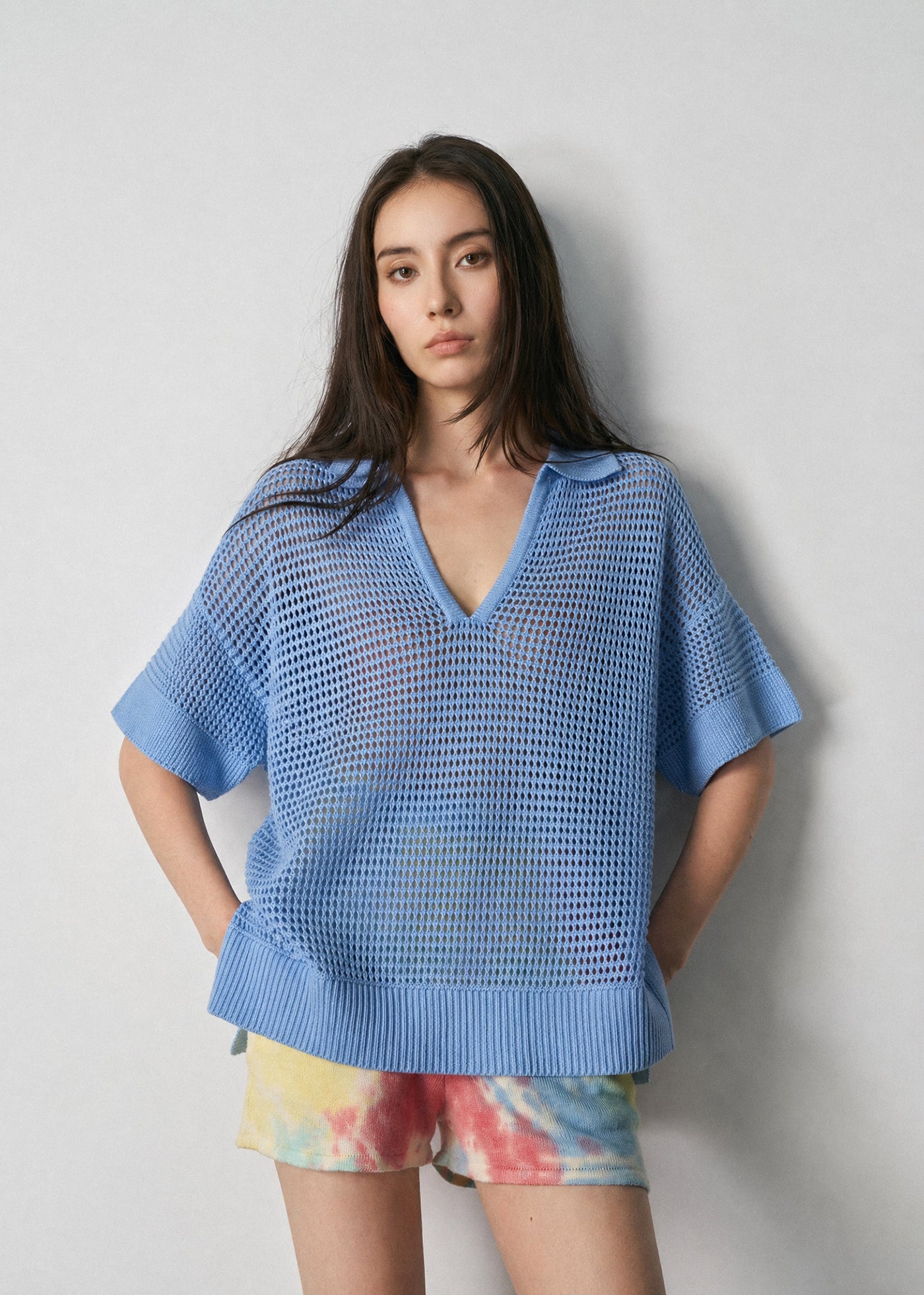 N.2305 OPEN STITCH POLO