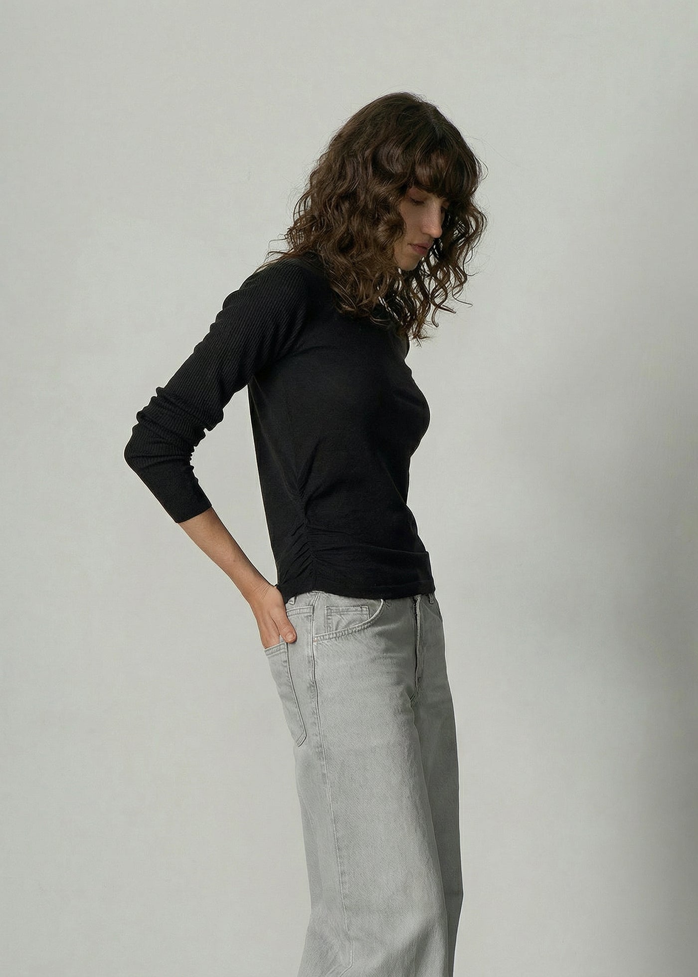 314 ROUCHED SEAM TOP