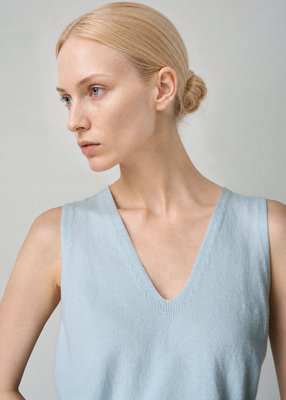 467 CASHMERE BEST VESTY WBL