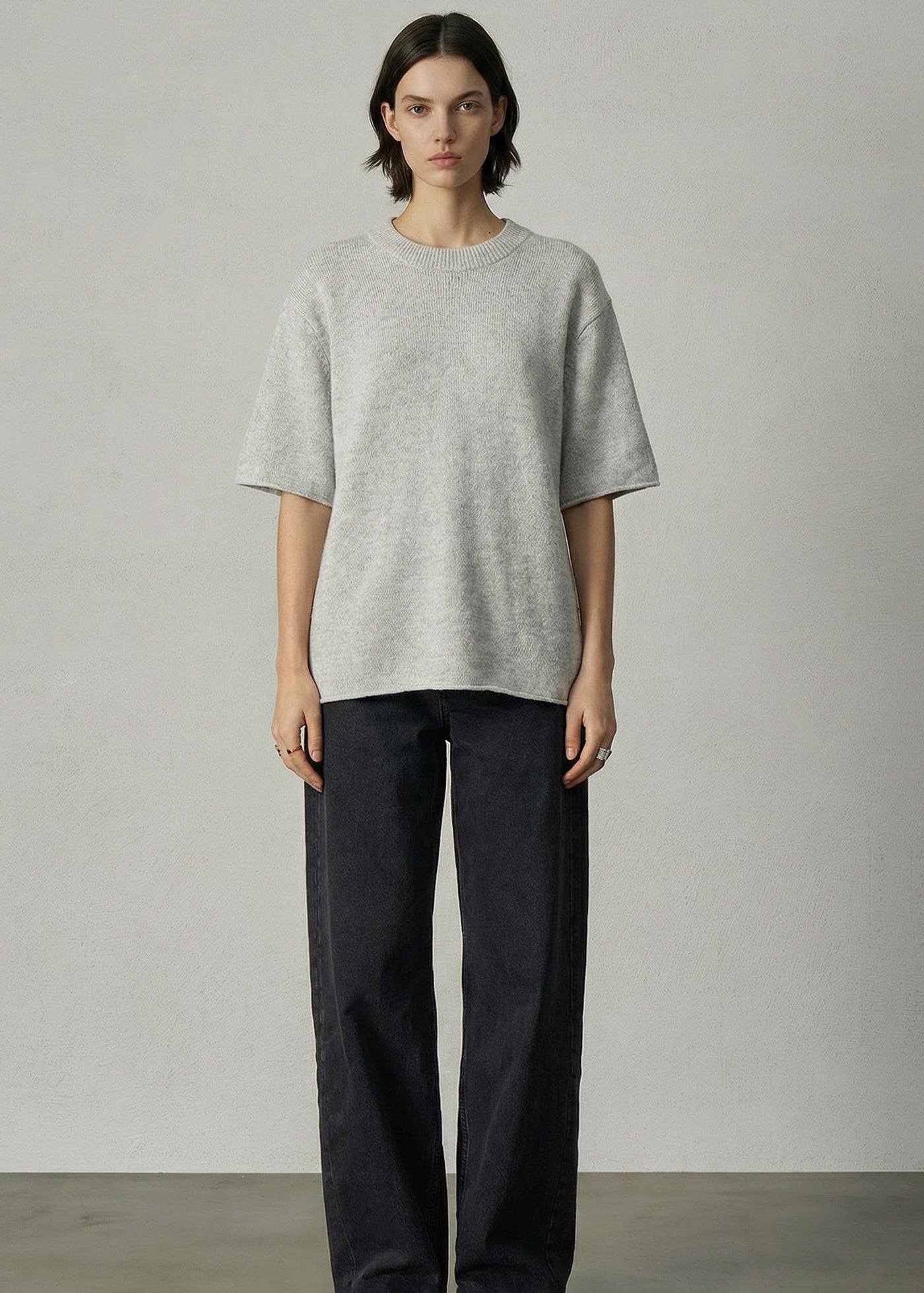 490 CASHMERE BLEND SUPER BIG T PGY