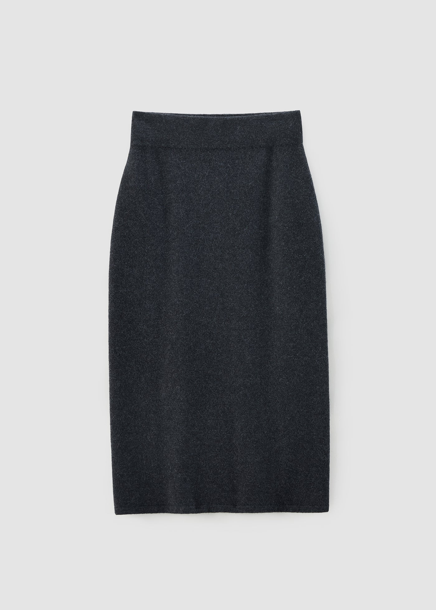 566 BOILED WOOL MIDI SKIRT DMG