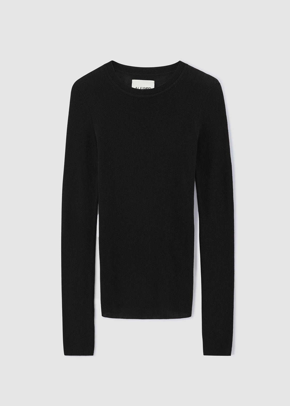 908 SHEERNESS CREW NECK BLK