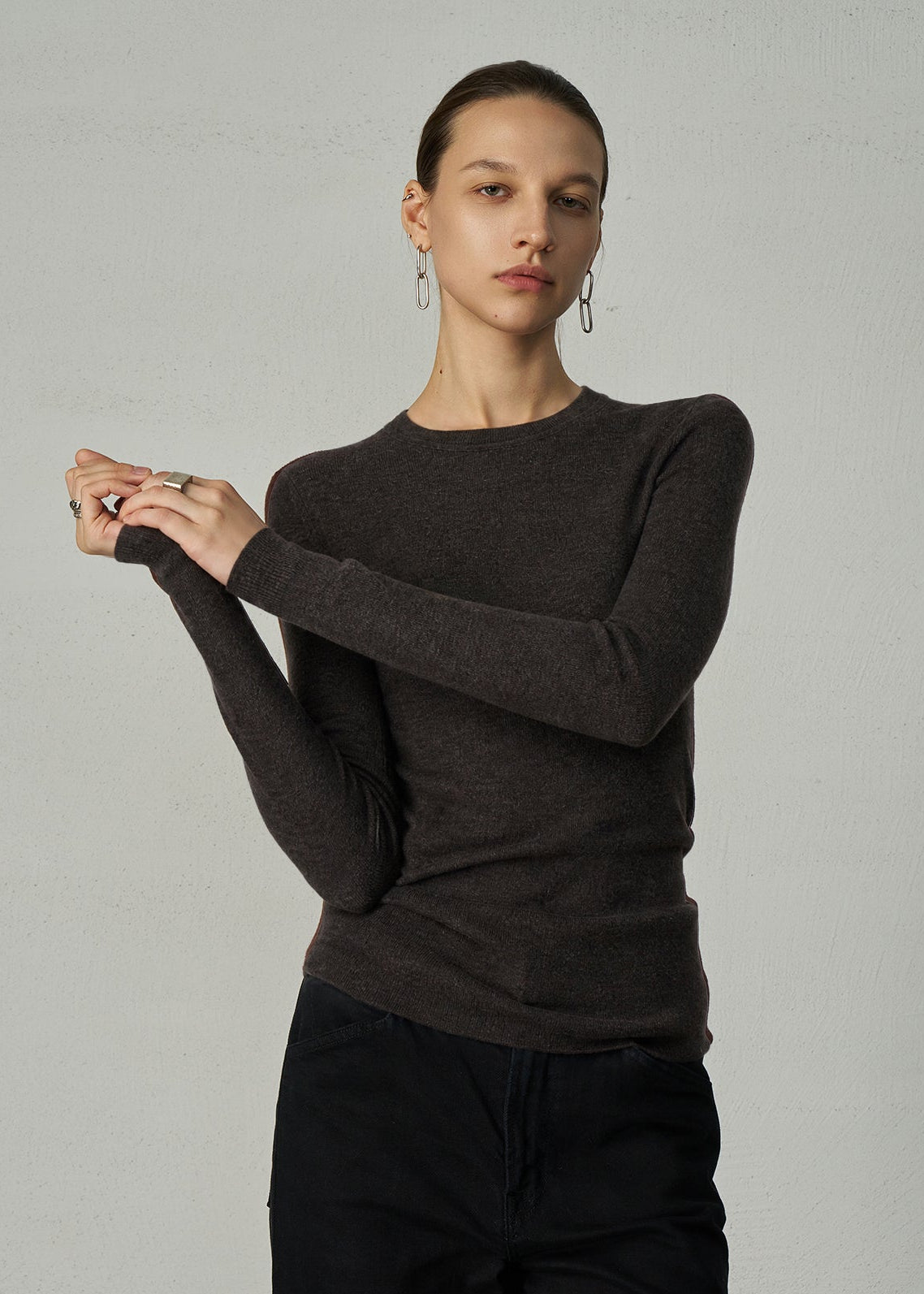 908 SHEERNESS CREW NECK SMP