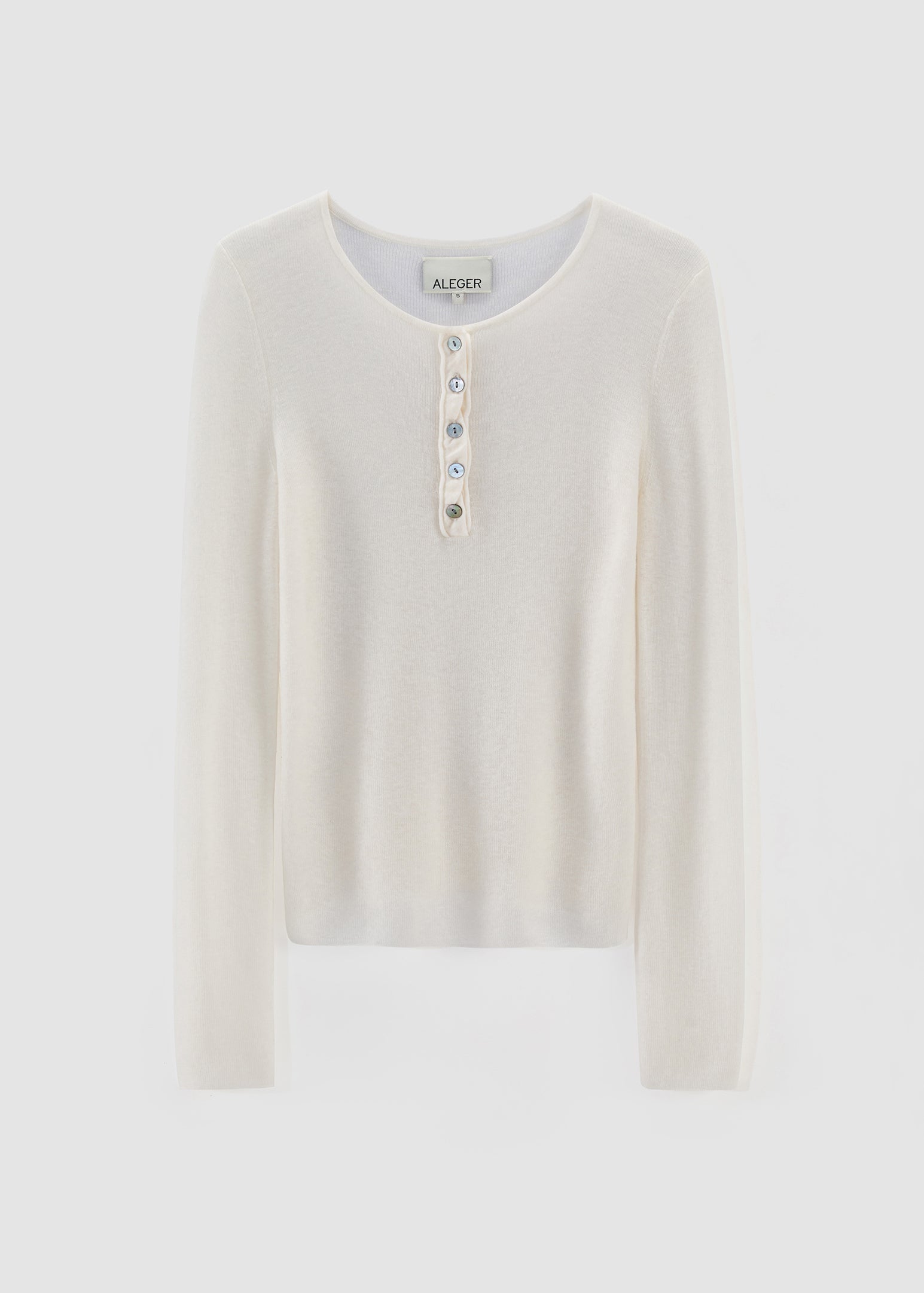 910 SHEERNESS PLACKET TOP IVY