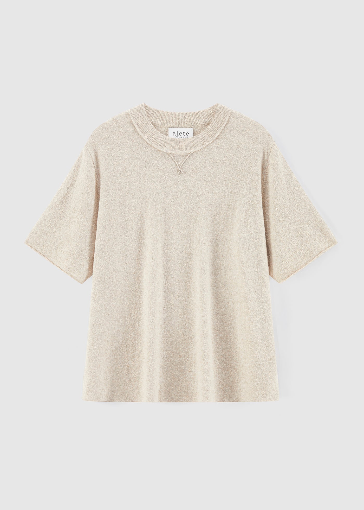 TERRY T-SHIRT KNIT SND