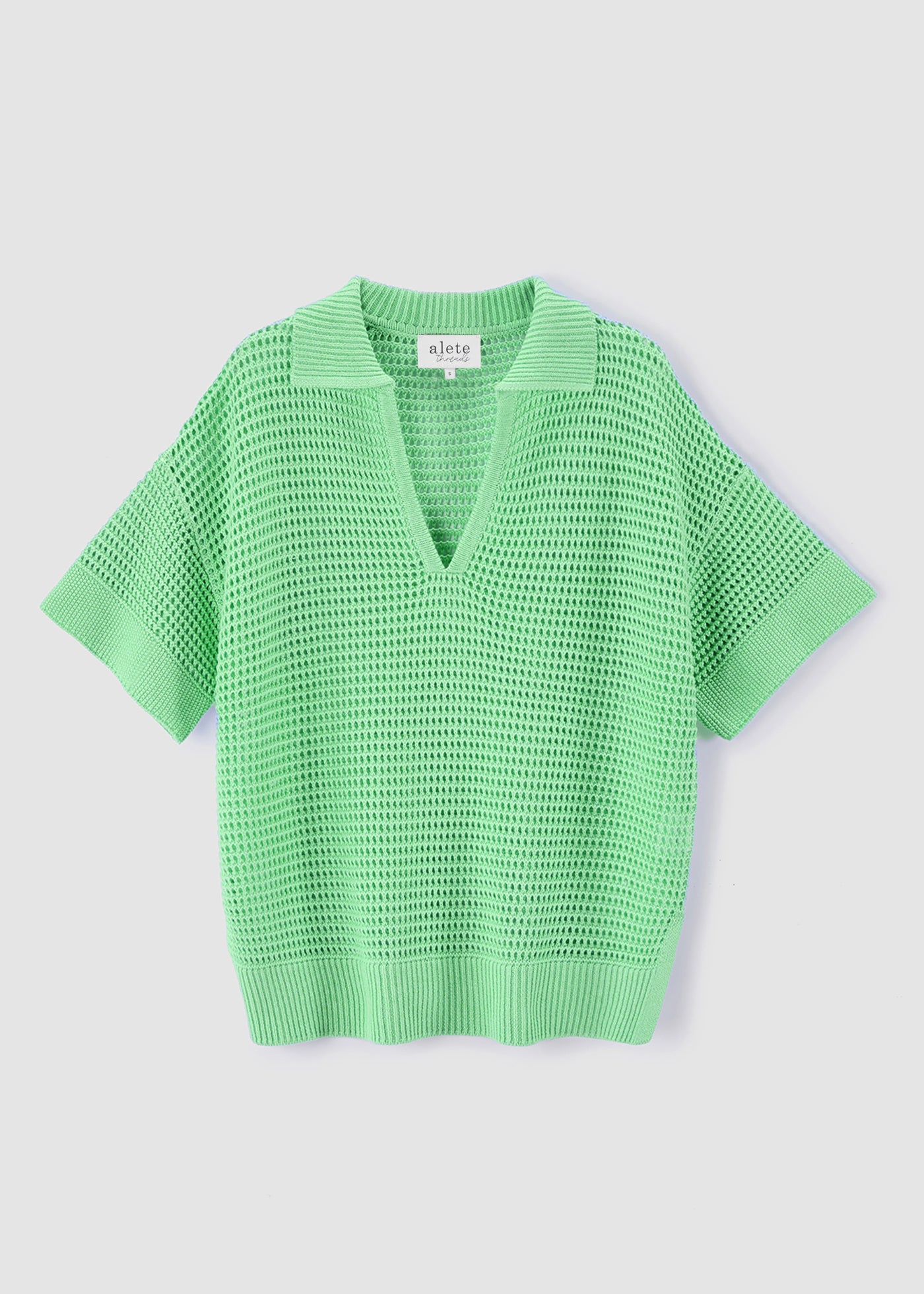 OPEN STITCH POLO MNT