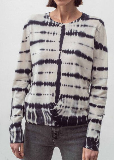 N.181 CASHMERE SLIM FIT DYE CREW
