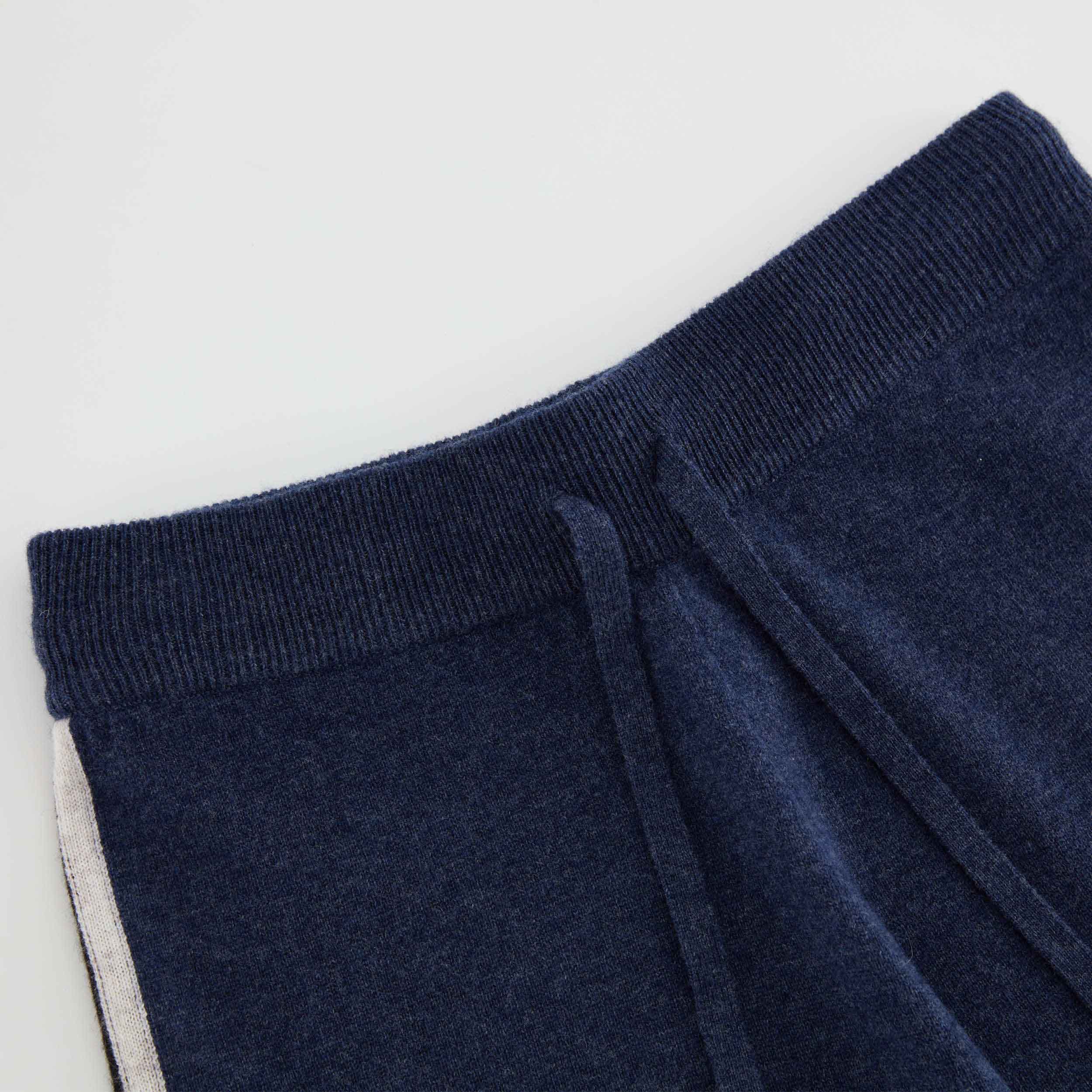 N.2056 SIDE STRIPE LOUNGE PANT - INK GREY