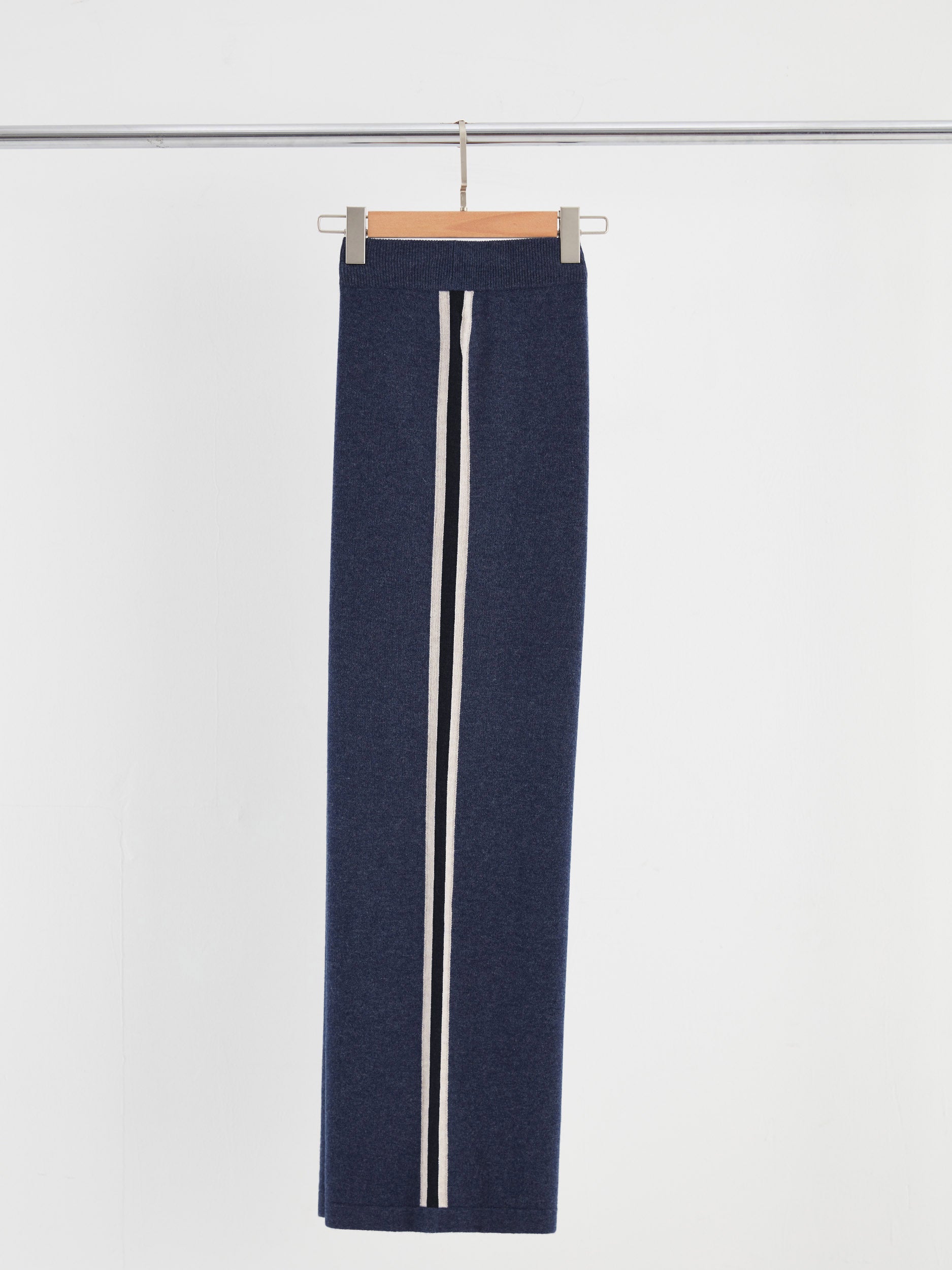 N.2056 SIDE STRIPE LOUNGE PANT - INK GREY