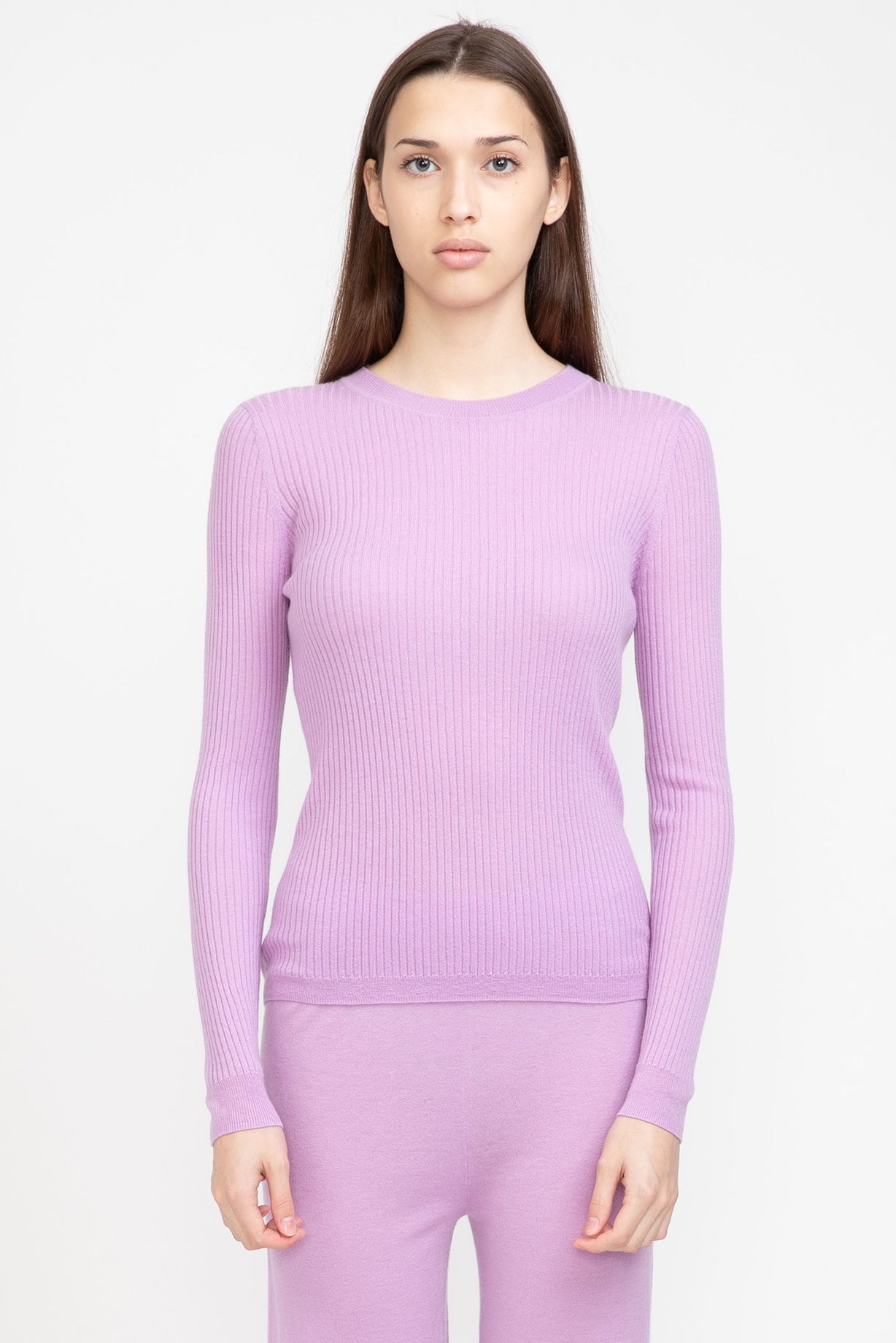 N.78 KEYHOLE DETAIL RIB CREW - Only XS Left