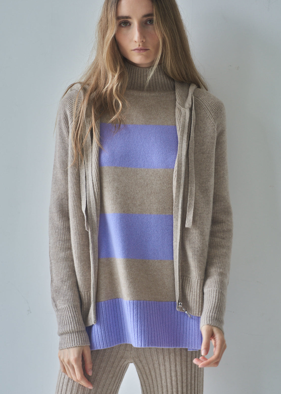 N.06 CHUNKY STRIPE POLO - Only XS,L Left