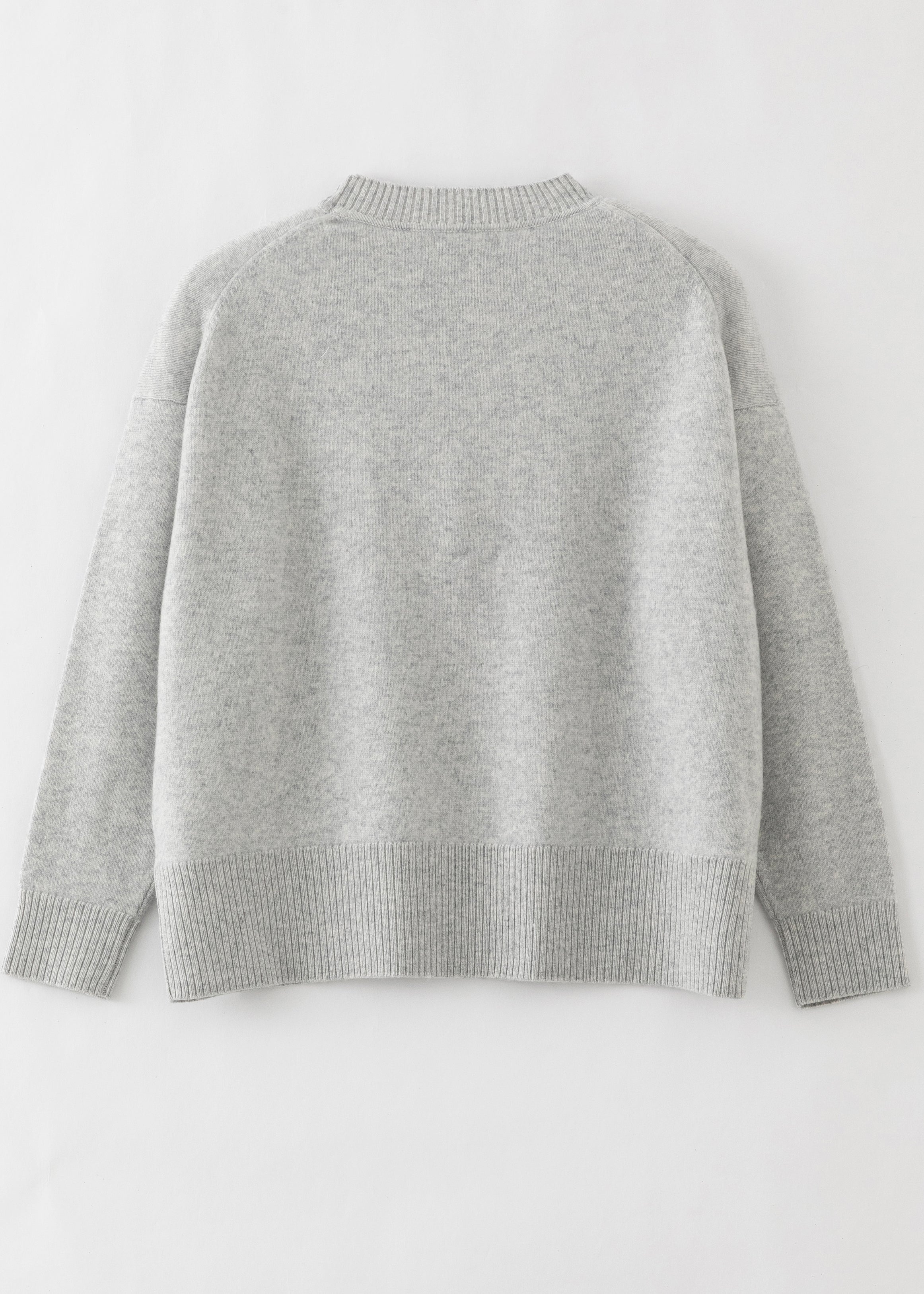 N.03 BRUSHED BOXY CREW - Only Size S Left