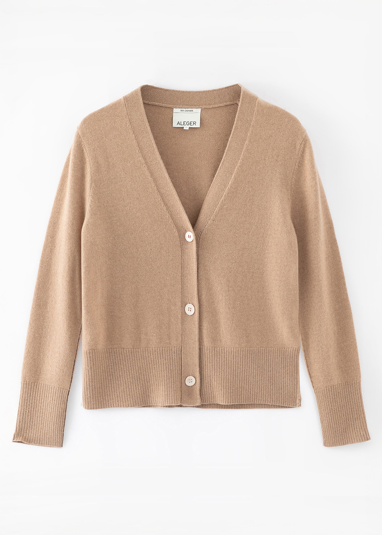 N.09 CASHMERE SEAM DETAIL CARDI