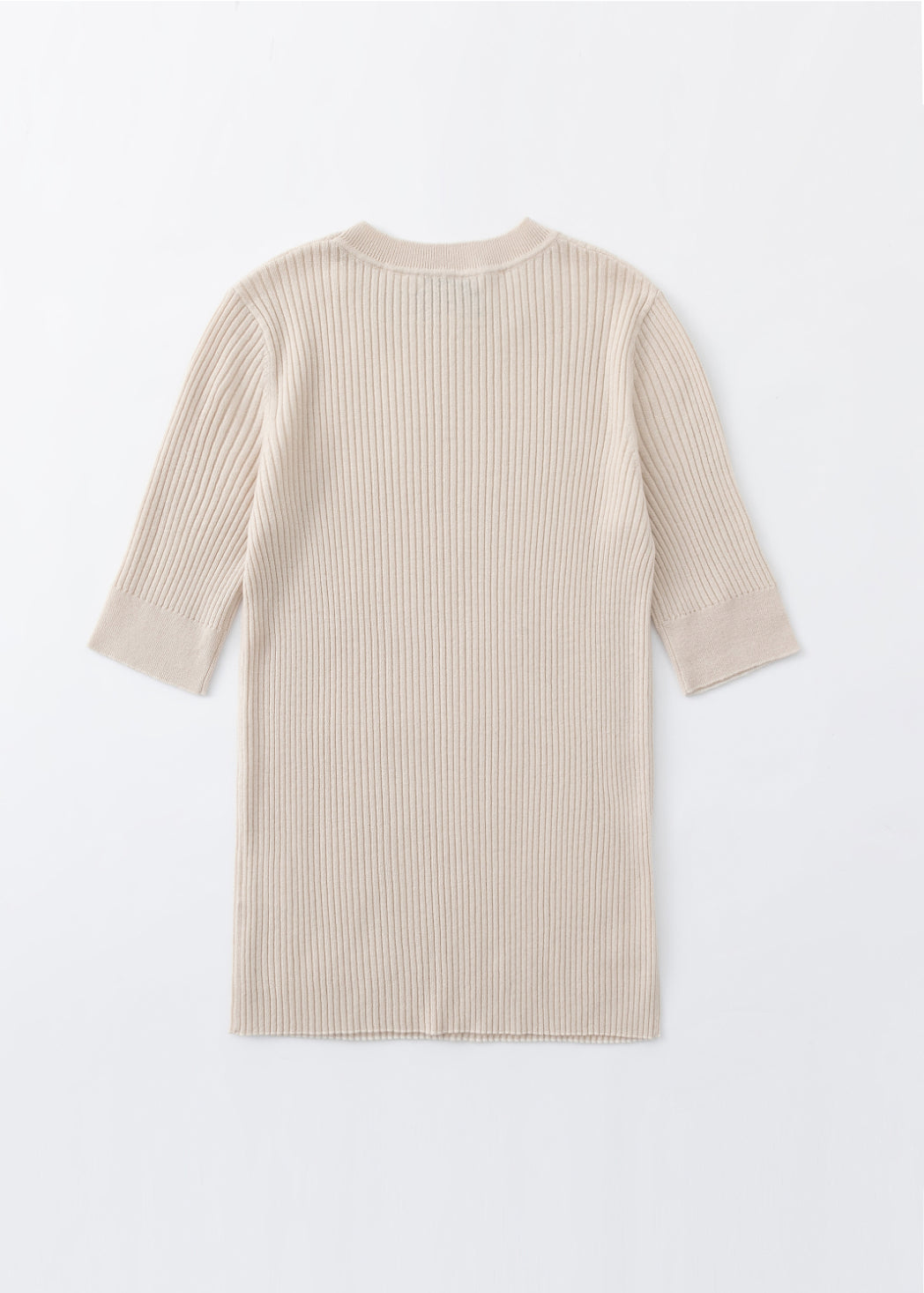 N.139 SKINNY RIB S/S CREW