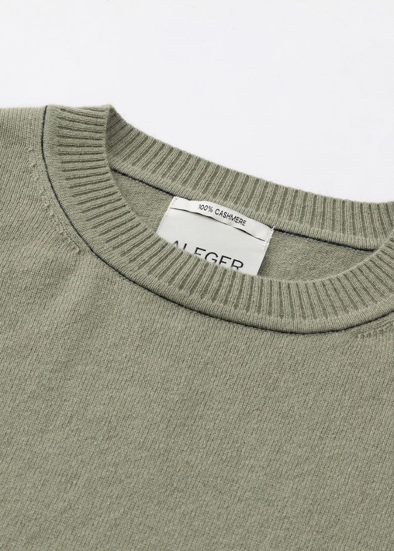 N.284 CASHMERE OVERSIZED LONG LINE CREW
