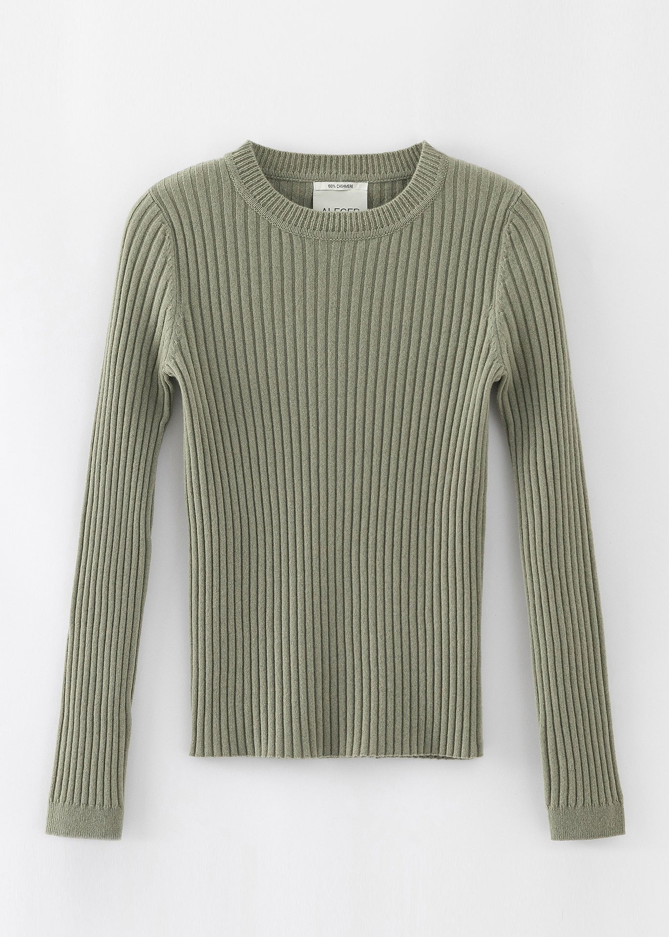 N.289 CASHMERE RIBBED LONG SLEEVE