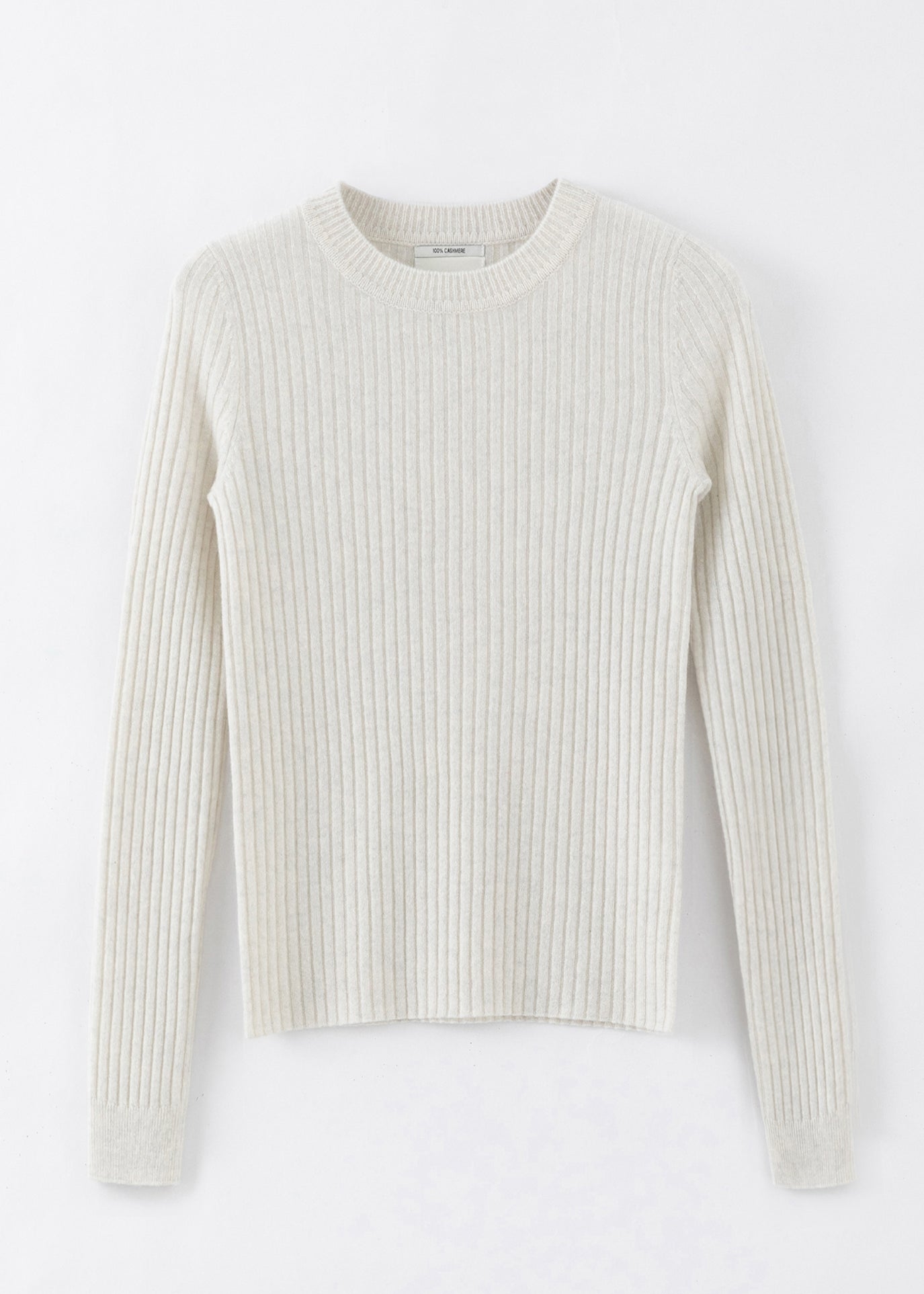 N.289 PURE CASHMERE RIBBED LS T TERRY2