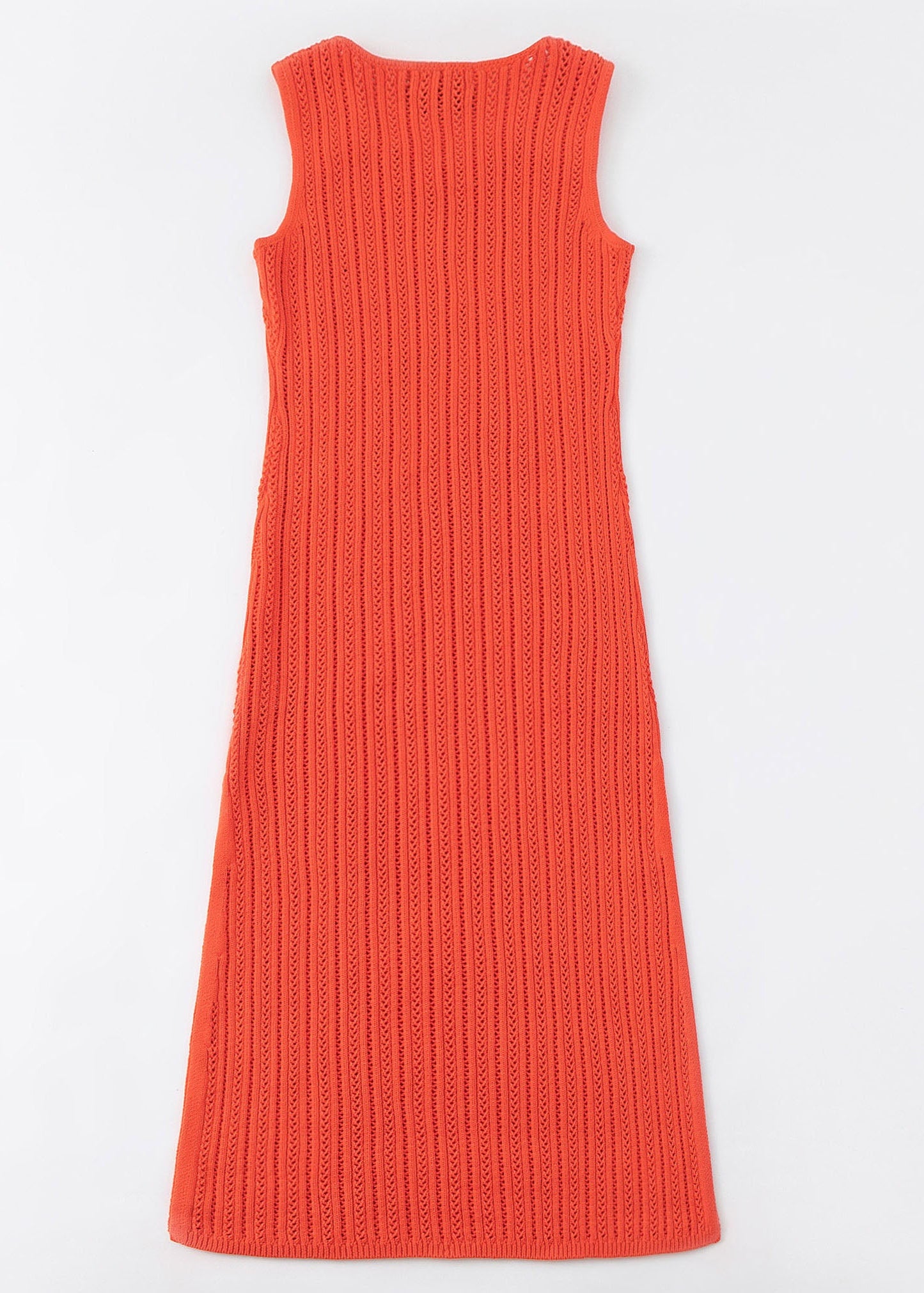 N.298 LACE RIBBED CAMI DRESS