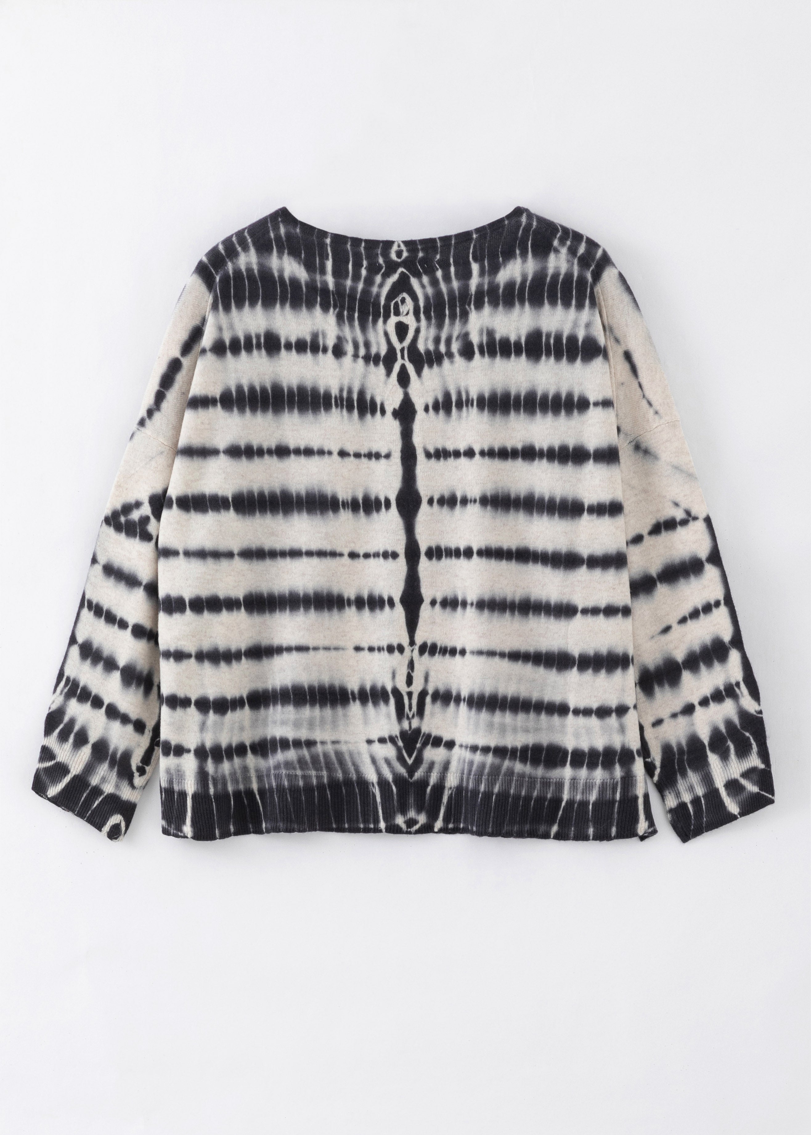 N.29D OVERSIZED DYE V NECK