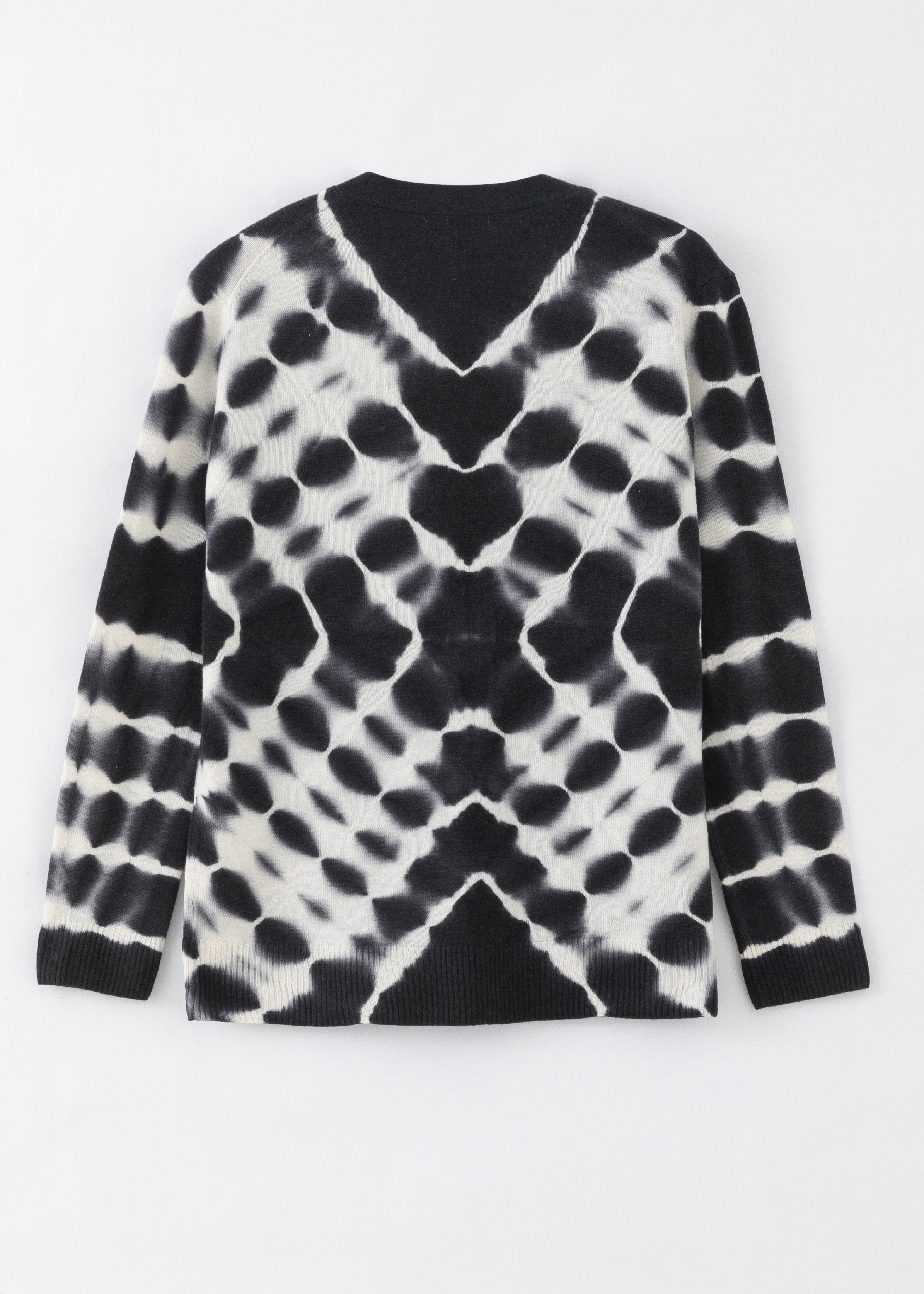 N.320D LONG LINE DYE CARDI
