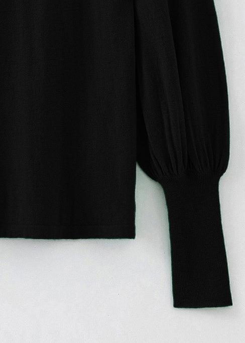 N.33 FINE KNIT BELL SLEEVE