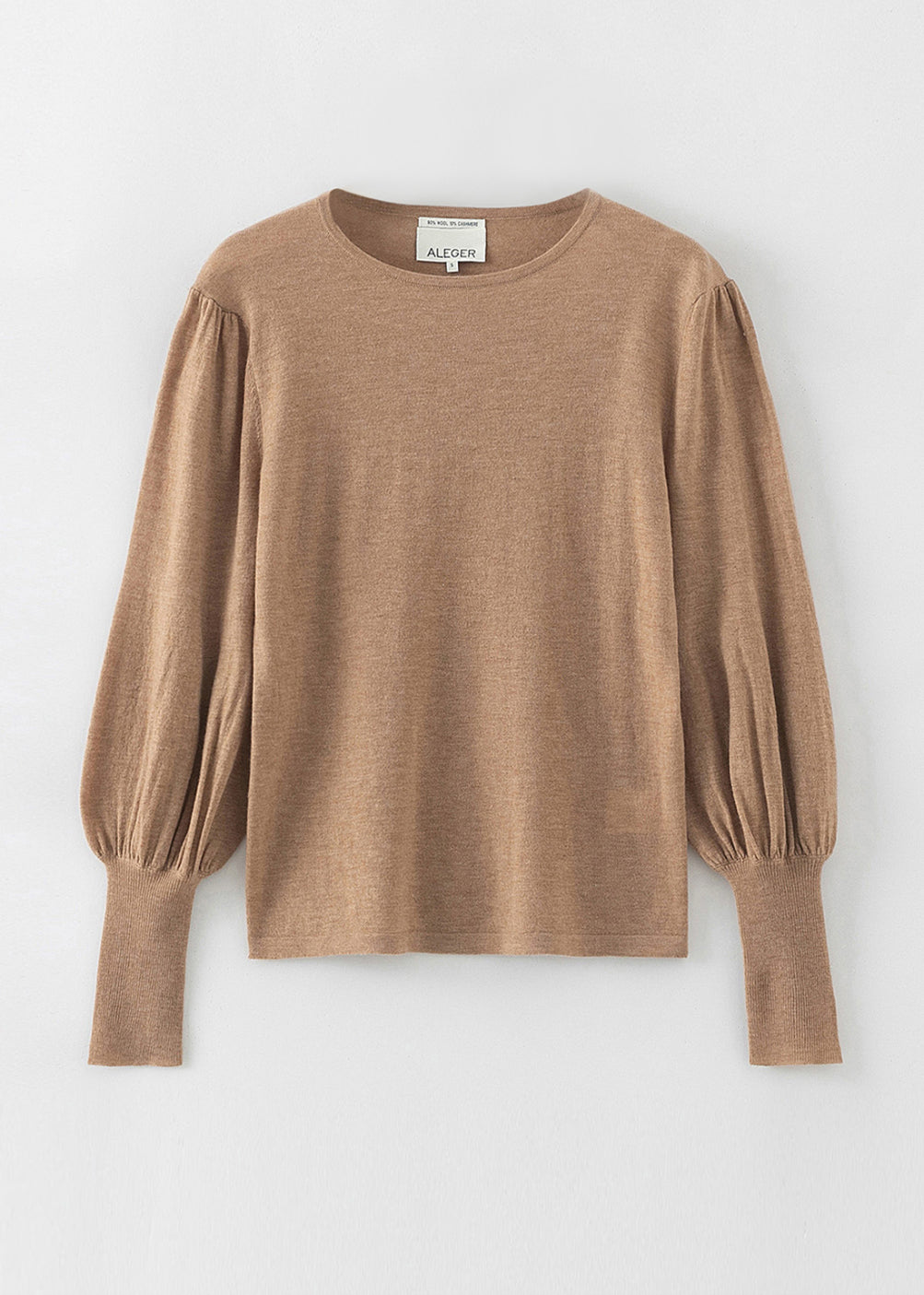N.33 FINE KNIT BELL SLEEVE
