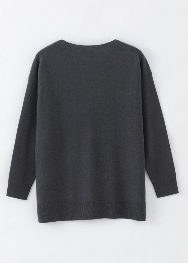 N.184 LONG LINE SLOUCH CREW
