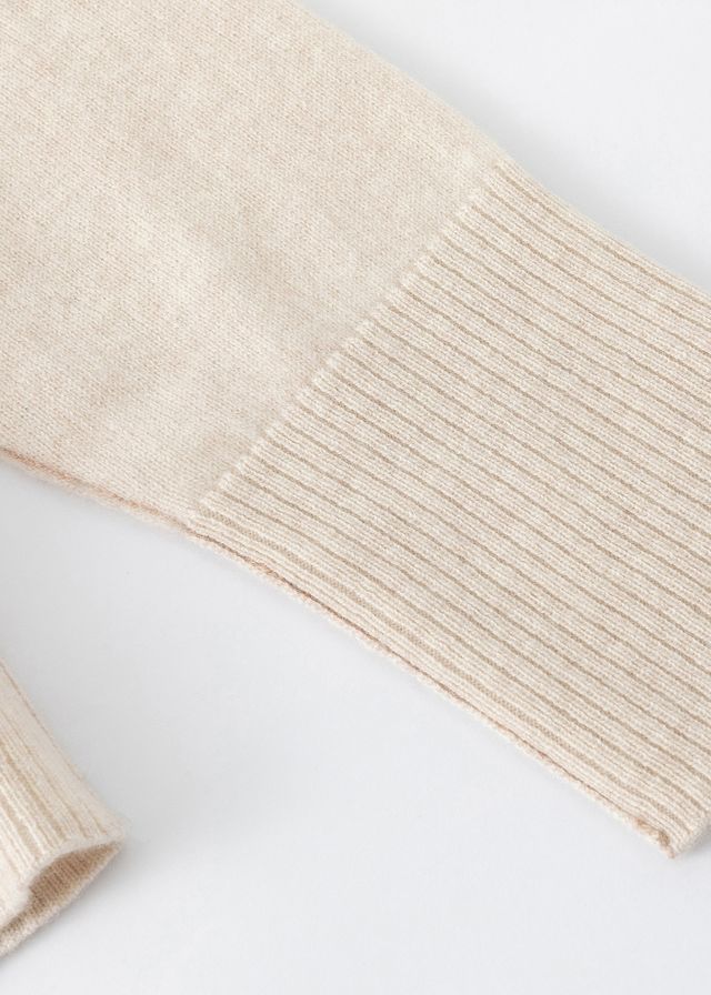 N.09 CASHMERE SEAM DETAIL CARDI
