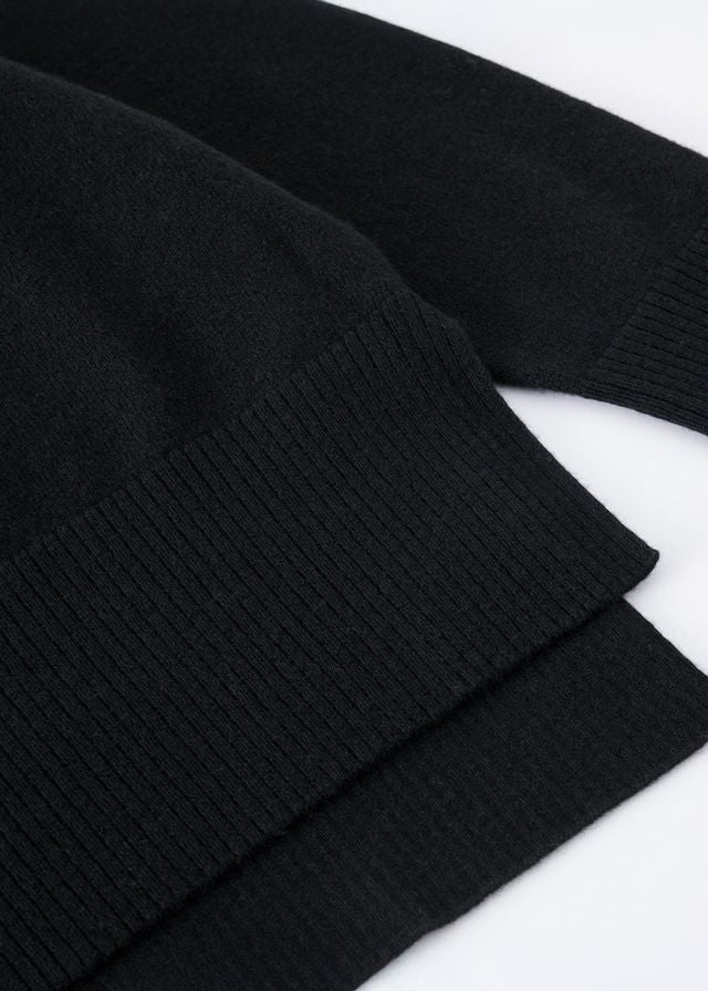 N.284 CASHMERE OVERSIZED LONG LINE CREW