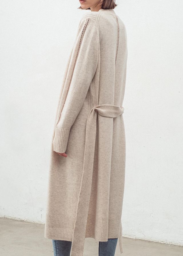 N.168 LUXE LONG CARDI