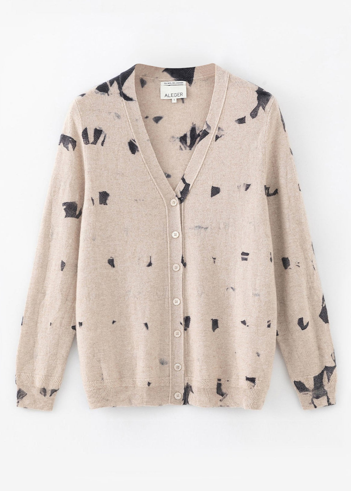 N.05 OVERSIZED DYE CARDI - S Left