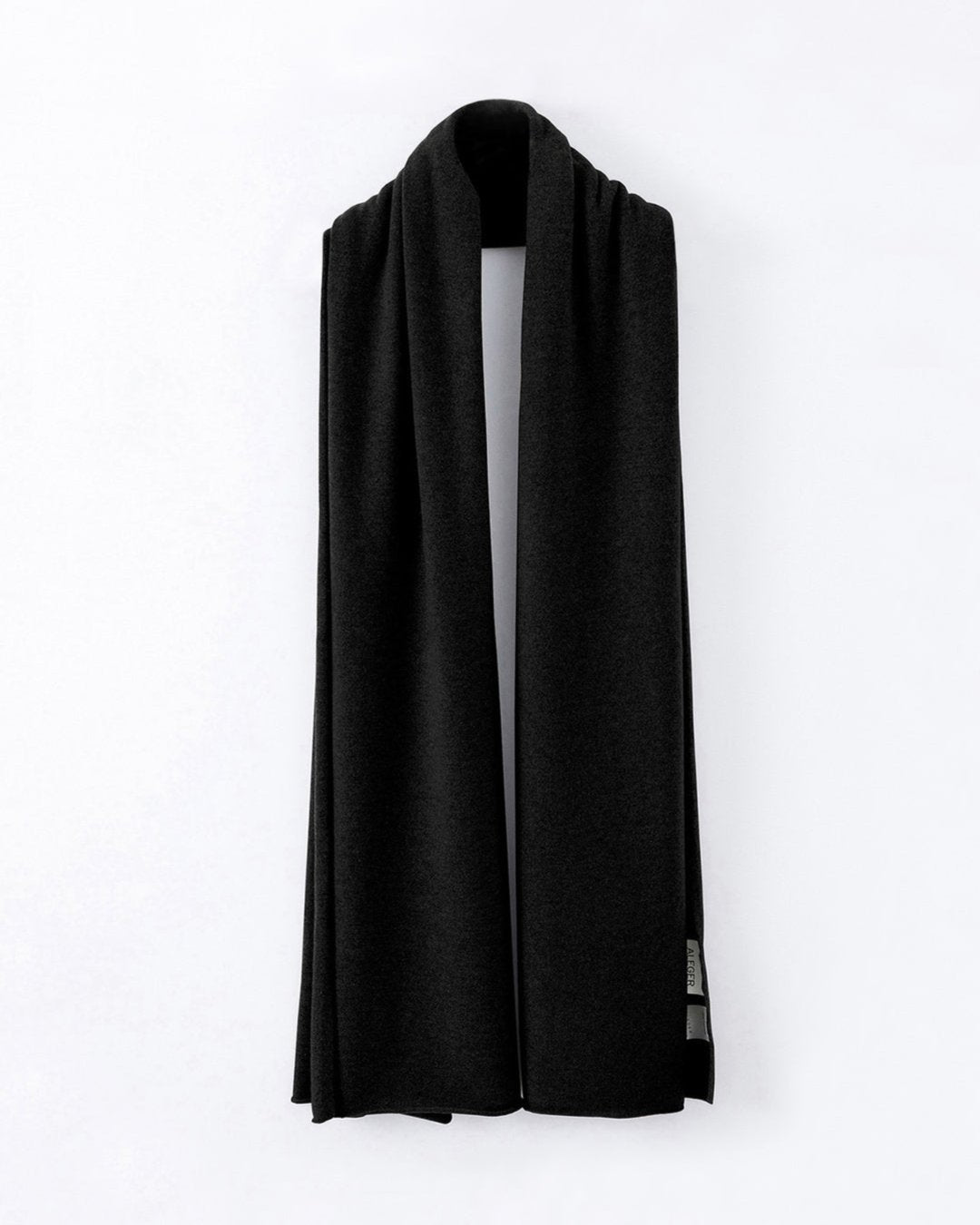 N.51 100% CASHMERE BLANKET WRAP - BLACK